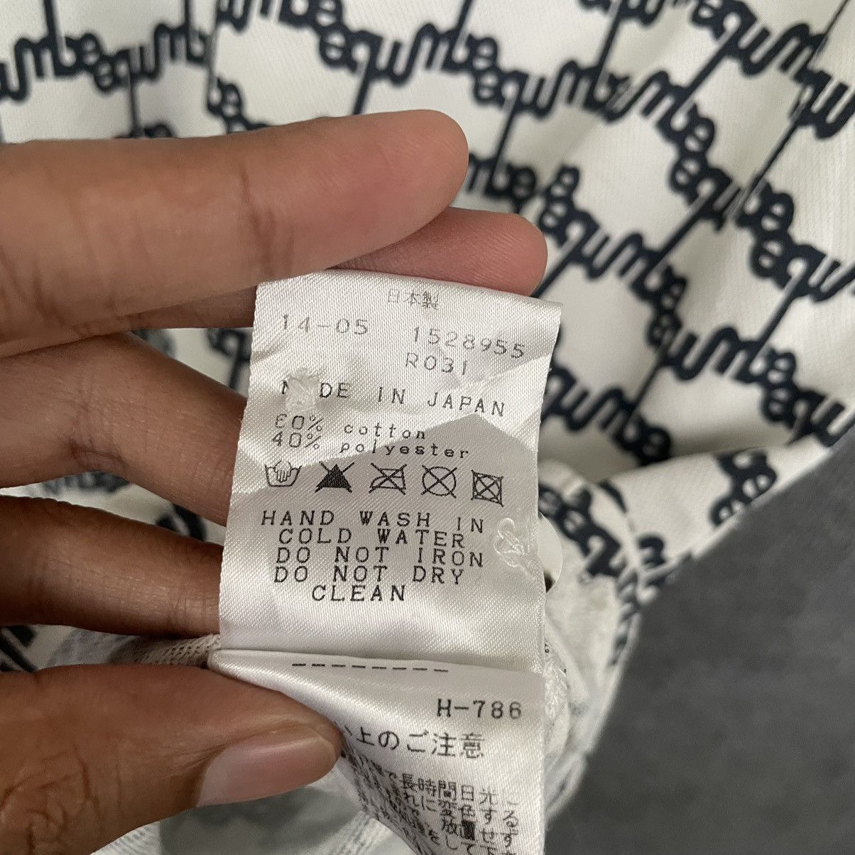 Beauty Beast × If Six Was Nine × Japanese Brand Master Bunny Edition AOP Monogram Polo Shirt Made in Japan Size US M / EU 48-50 / 2 - 6 Thumbnail