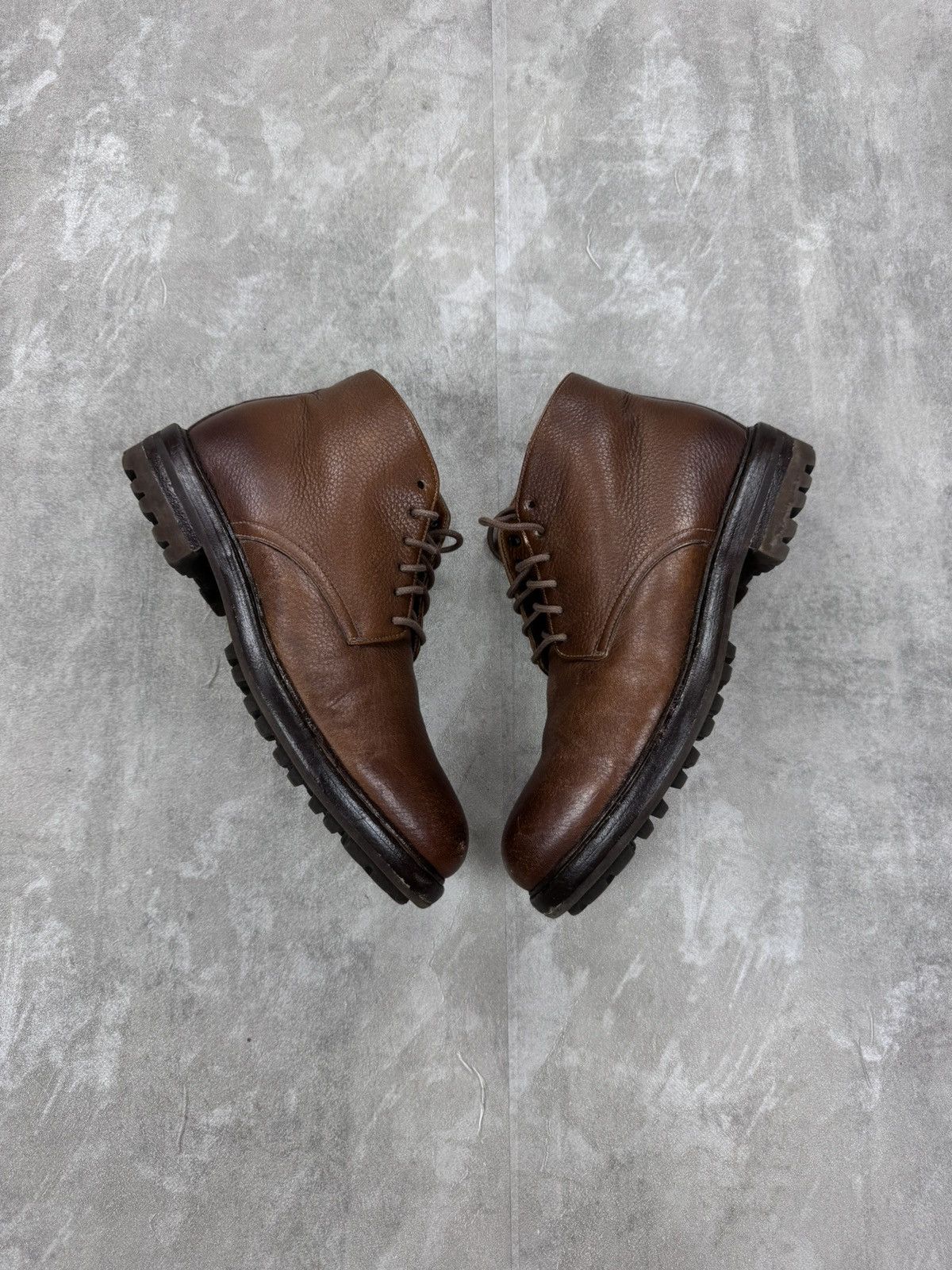 Brunello Cucinelli Brunello Cucinelli leather boots with sheep fur Mens size 39 Size US 6 / EU 39 - 1 Thumbnail
