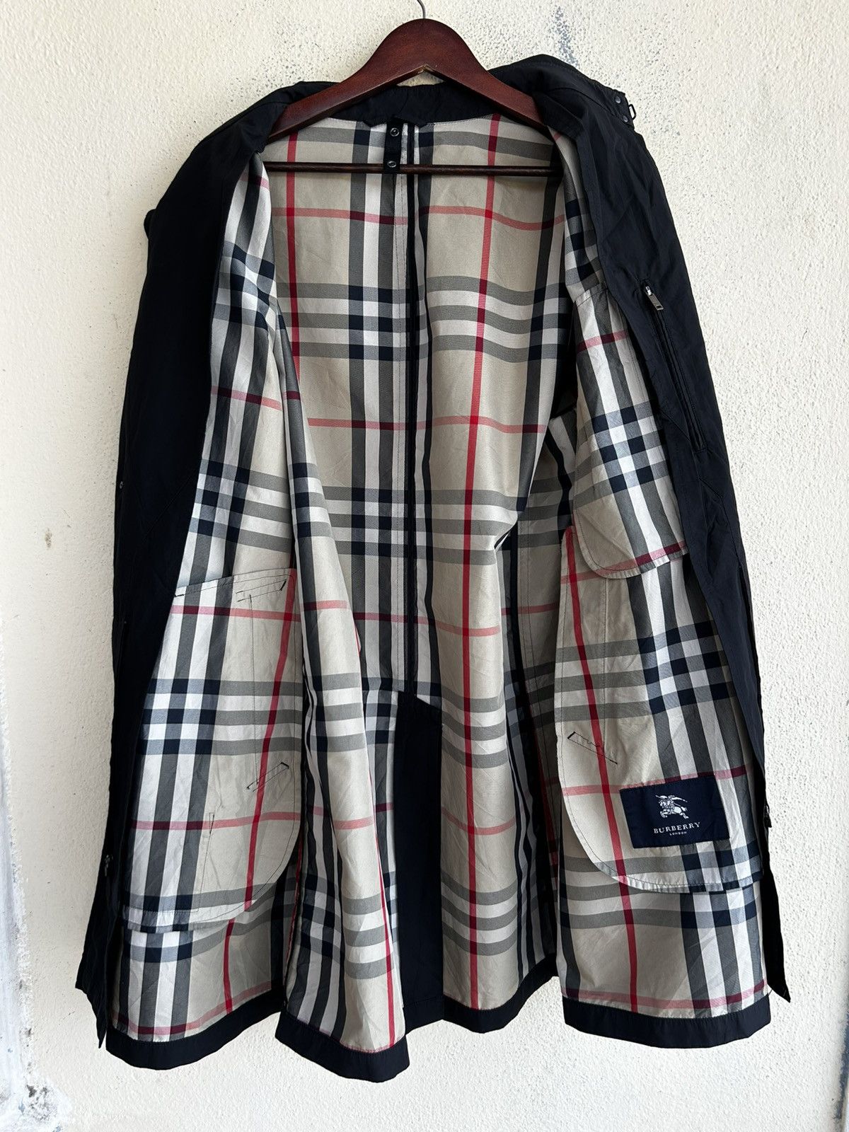 Burberry Burberry Polyester Trench Coat Size US XL / EU 56 / 4 - 3 Thumbnail