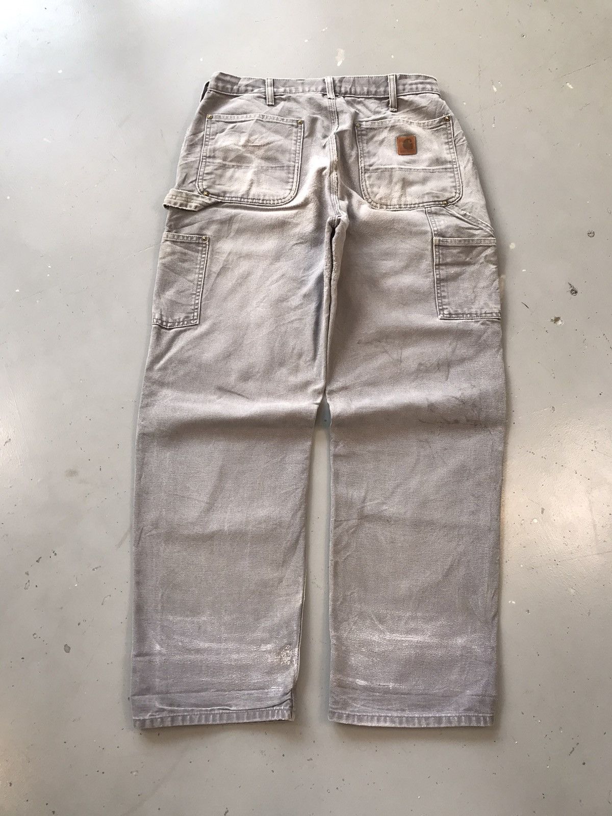 Carhartt × Vintage Vintage Carhartt B136 GYL double knee denim Size US 32 / EU 48 - 6 Thumbnail