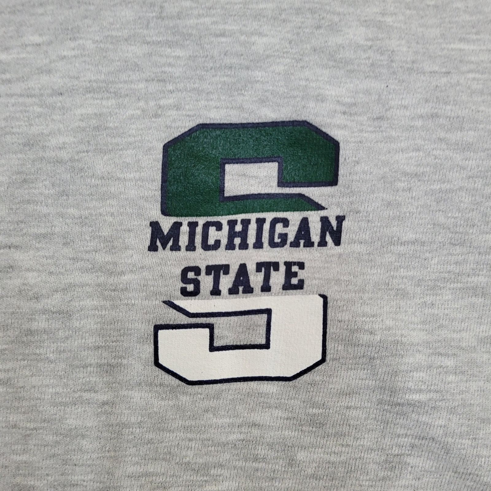 Champion Vintage Michigan State Sweatshirt Womens 2XL 25x26 USA Size XXL / US 16-18 / IT 52-54 - 13 Thumbnail