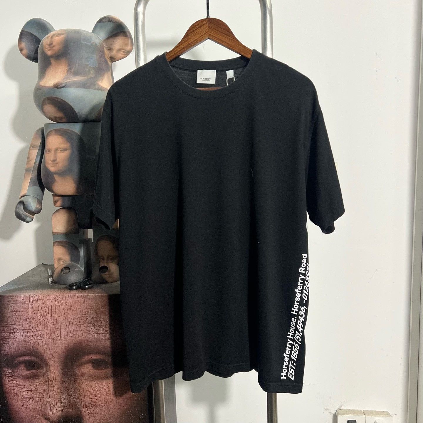 Burberry Burberry Retro Black T-Shirt l Men Size US L / EU 52-54 / 3 - 1 Thumbnail