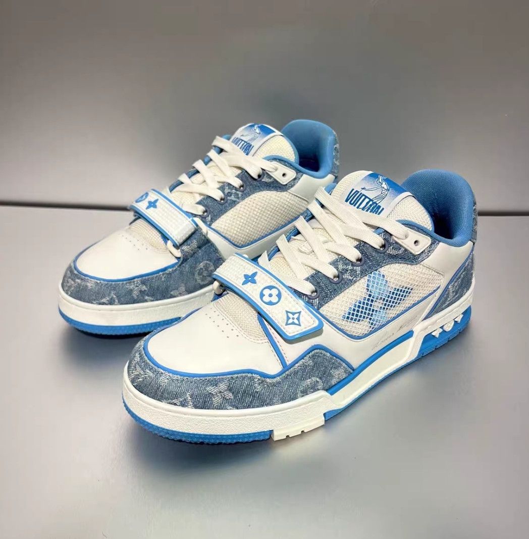 Louis Vuitton Louis Vuitton Trainer Low Top Sneakers for Men -2508 Size US 8.5 / EU 41-42 - 1 Thumbnail