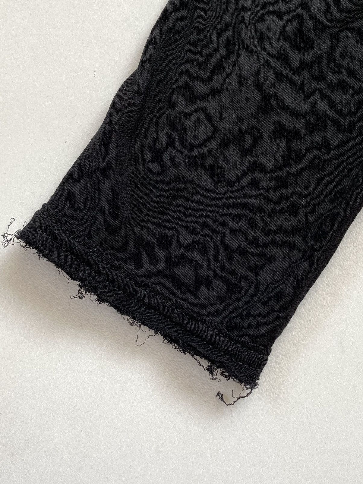 Yohji Yamamoto Vintage 90s Yohji Yamamoto Roll Neck Transparent Mesh Shirt Size S / US 4 / IT 40 - 4 Thumbnail
