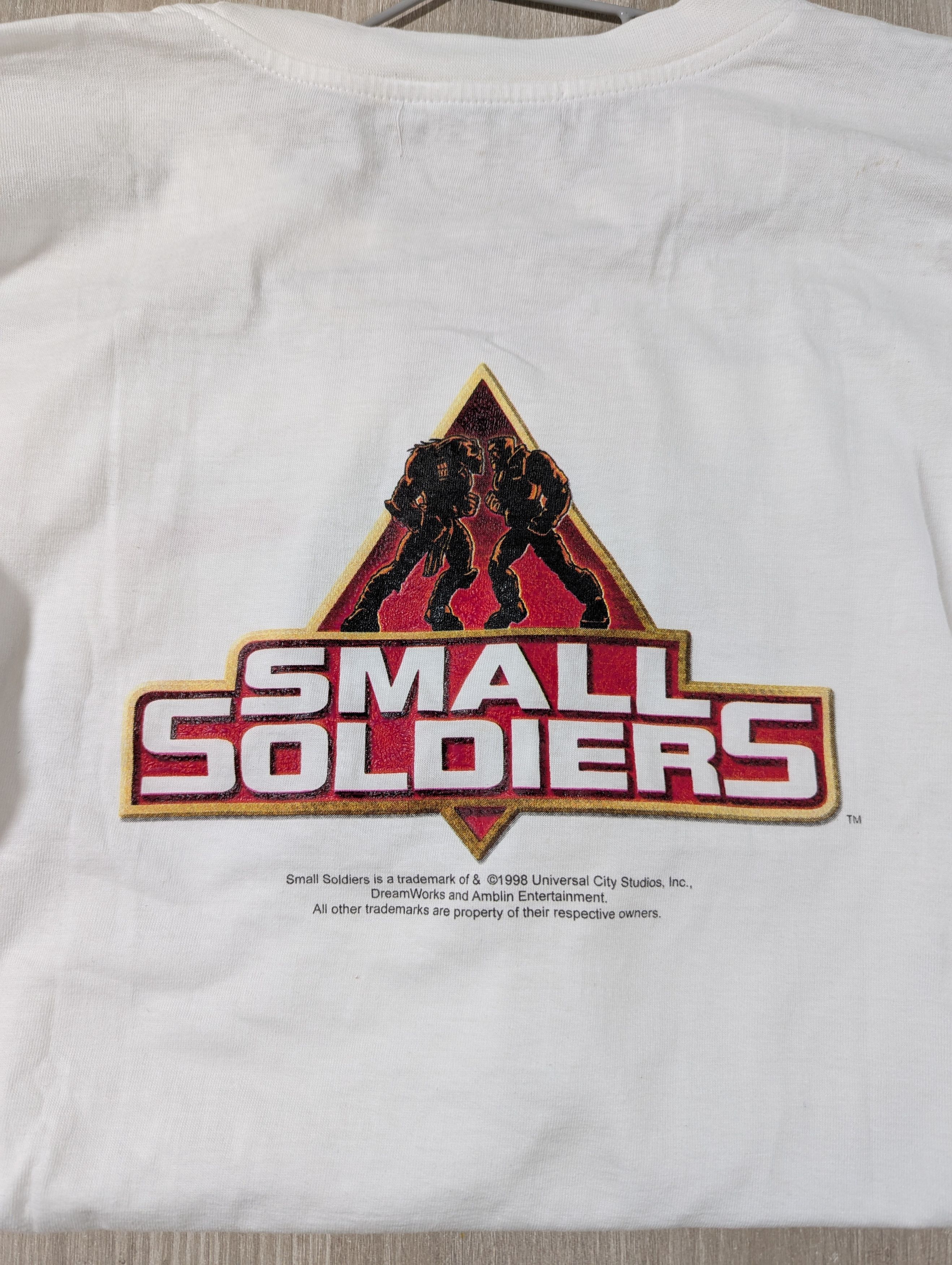 Vintage vintage 90s small soldiers tee Size US L / EU 52-54 / 3 - 3 Thumbnail
