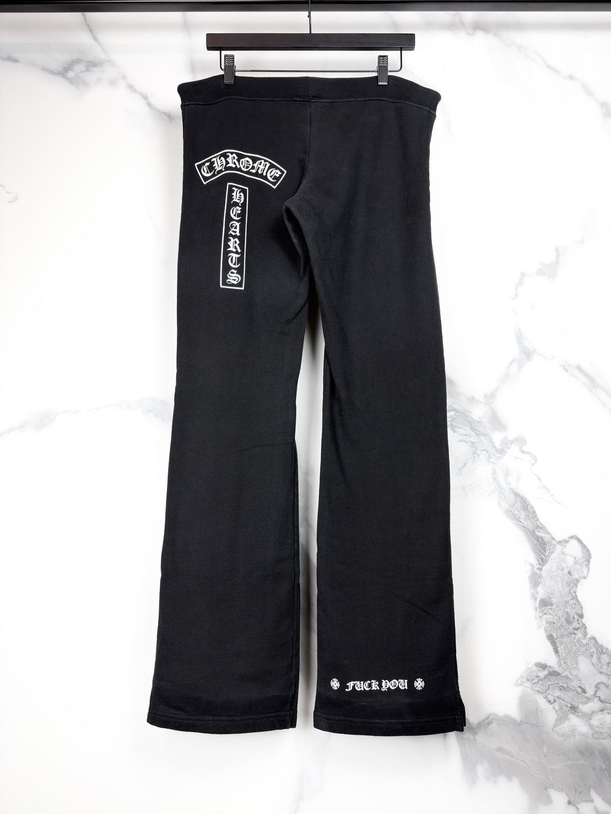 Chrome Hearts Chrome Hearts Vintage Flared Tbar Drawstring Sweatpants Soap Size 30" / US 8 / IT 44 - 1 Thumbnail