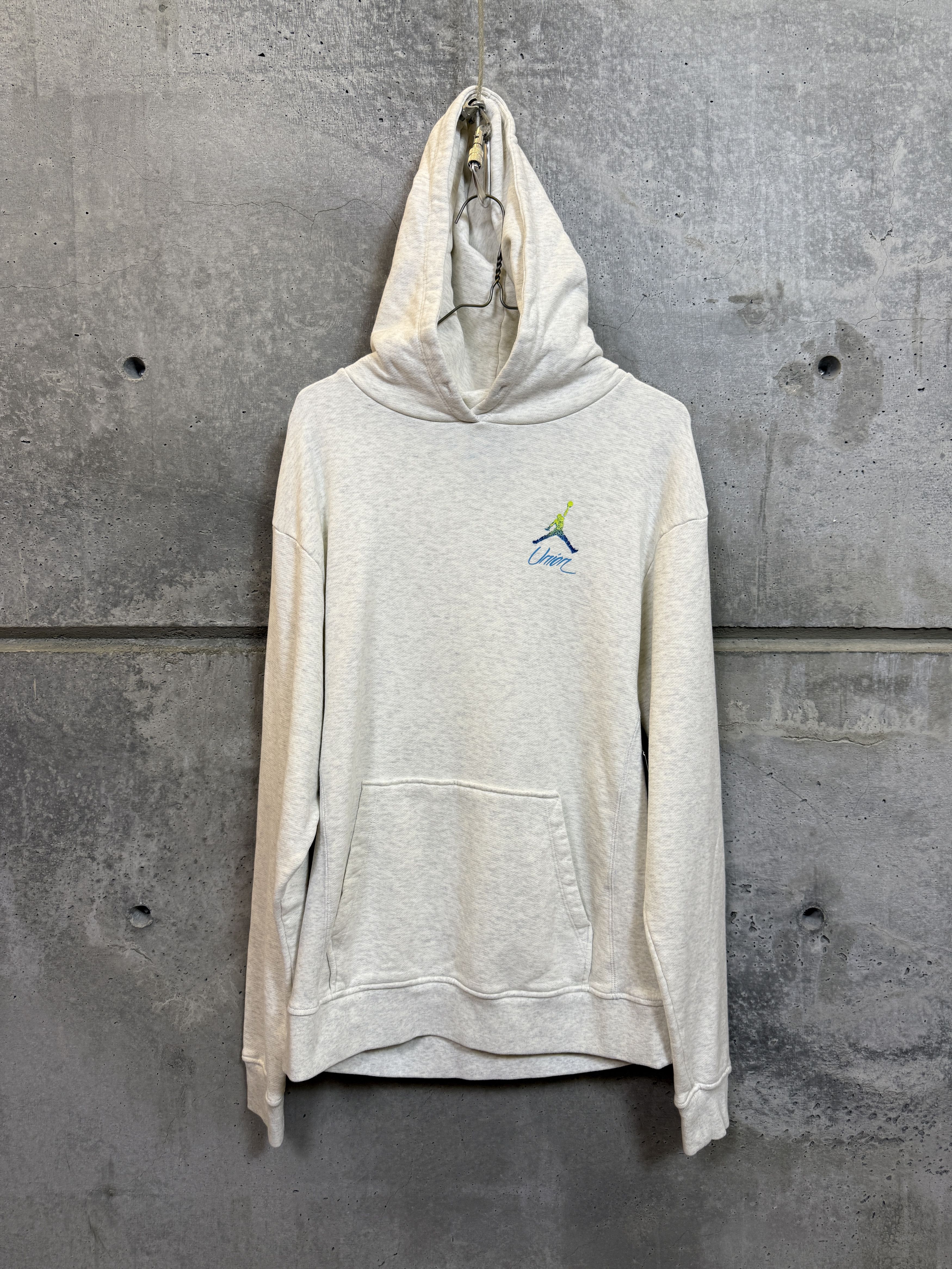 Jordan Brand × Union LA UNION X JORDAN "THE BEST ON EARTH" GRAY HOODIE Size US S / EU 44-46 / 1 - 2 Thumbnail