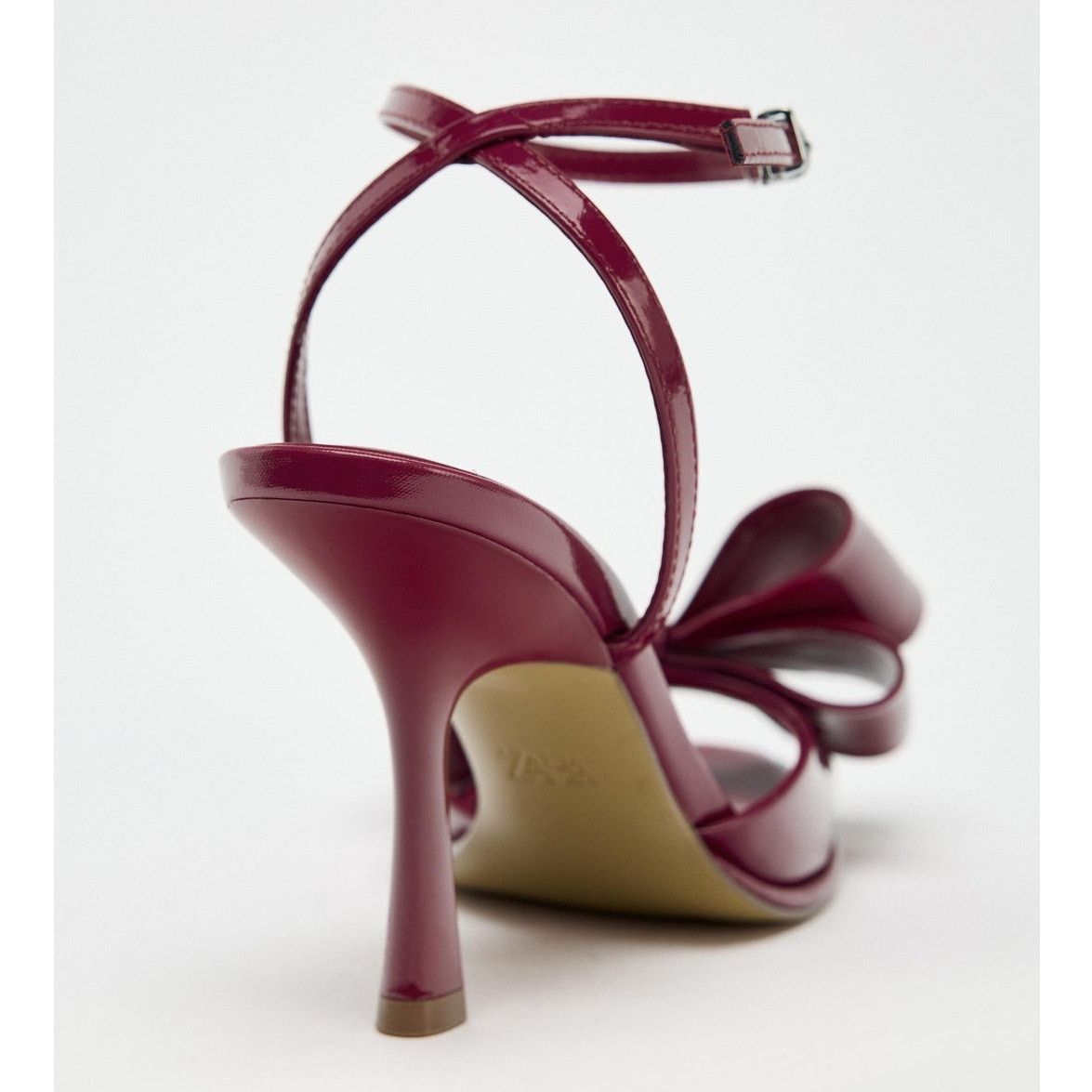 Zara LAST ONE! ZARA Red Bow Heels NWT Size US 8 / IT 38 - 21 Thumbnail