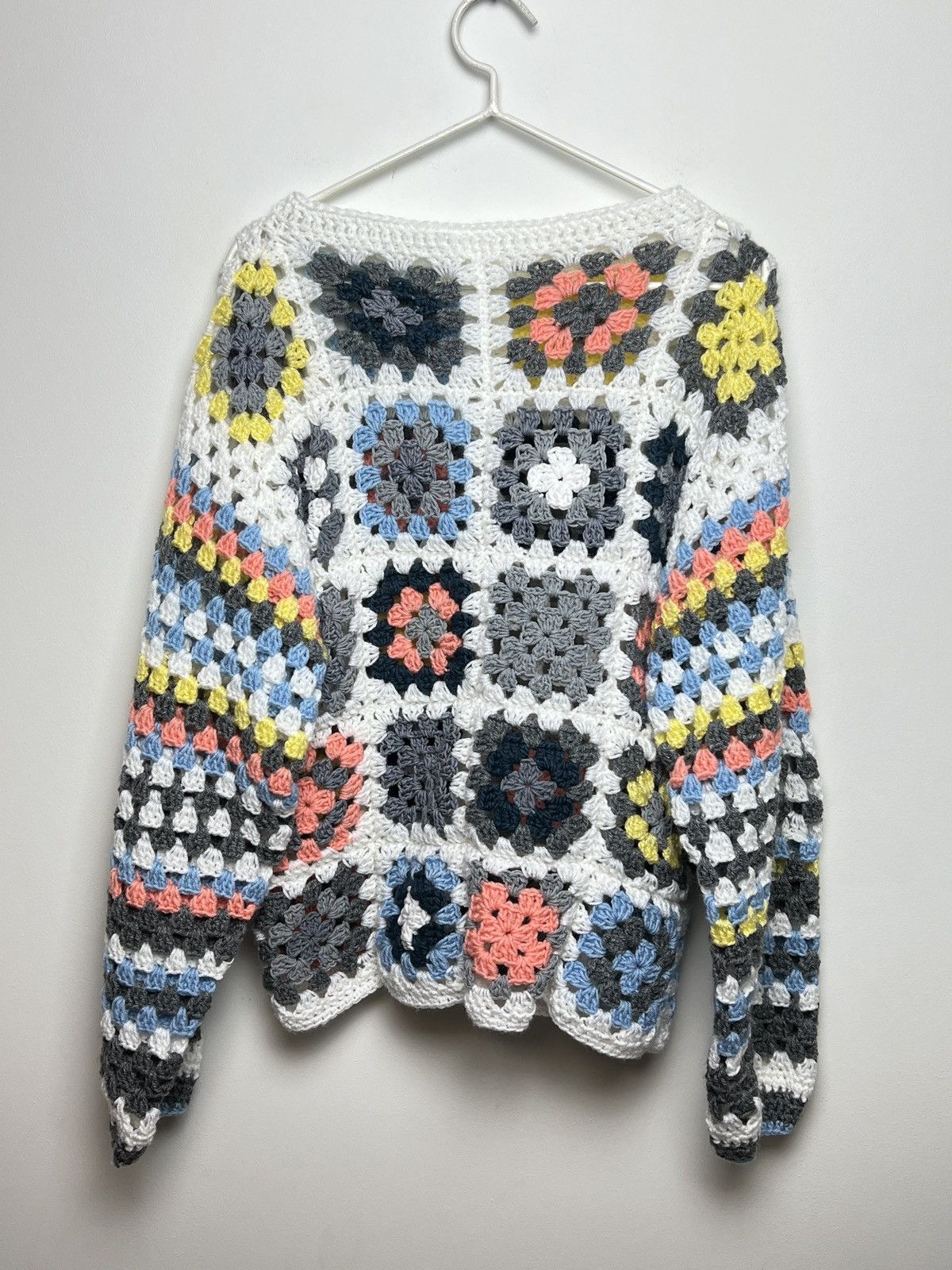 Seditionaries handmade crochet 1/1 y2k kapital vibe sweater ned Size US M / EU 48-50 / 2 - 8 Thumbnail