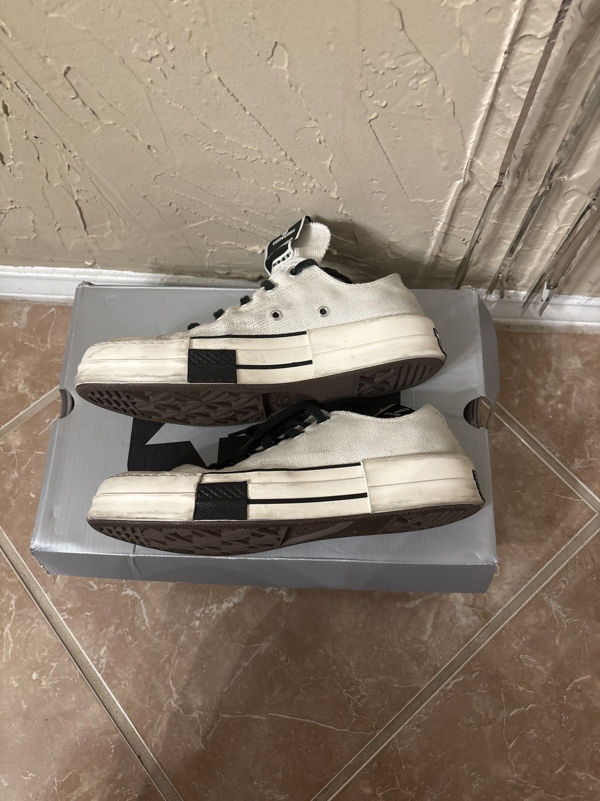 Converse × Rick Owens Drkshdw Rick Owens Darkshdw Converse Size US 6.5 / EU 39-40 - 3 Thumbnail
