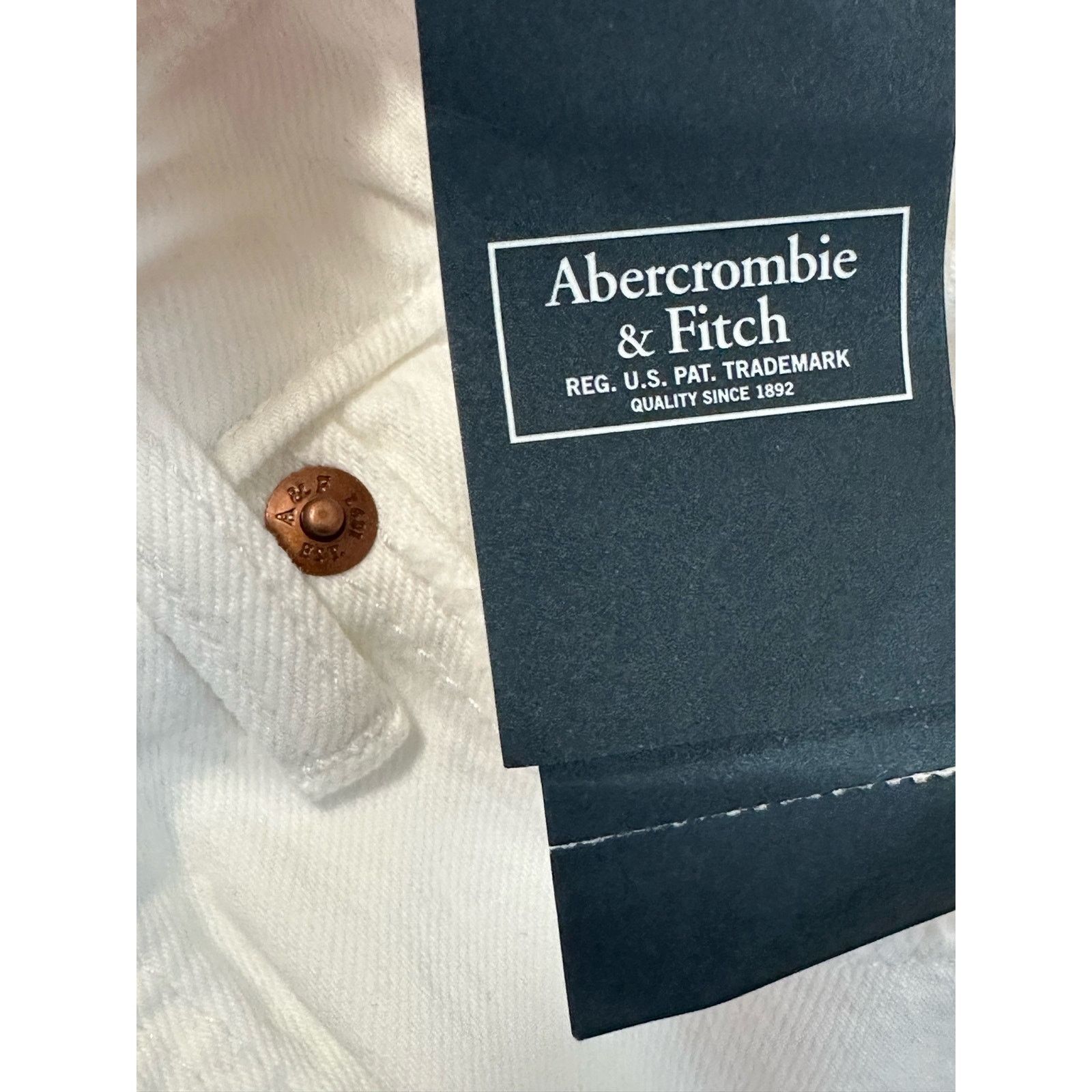 Abercrombie & Fitch Abercrombie & Fitch the ankle high rise jeans size 6 Size 28" / US 6 / IT 42 - 7 Thumbnail