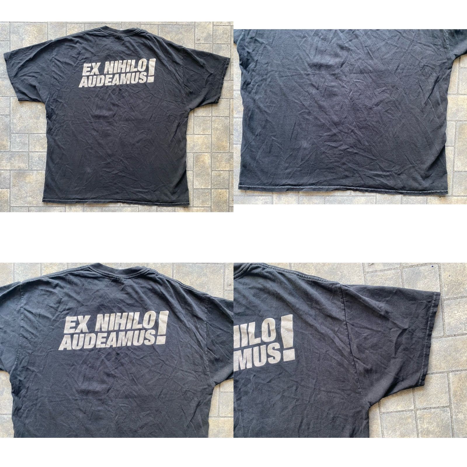 Jerzees KMFDM Tohuvabohu Industrial Rock Band T Shirt Jerzees Mens XL EX NIHILO AUDEAMUS Size US XL / EU 56 / 4 - 9 Thumbnail