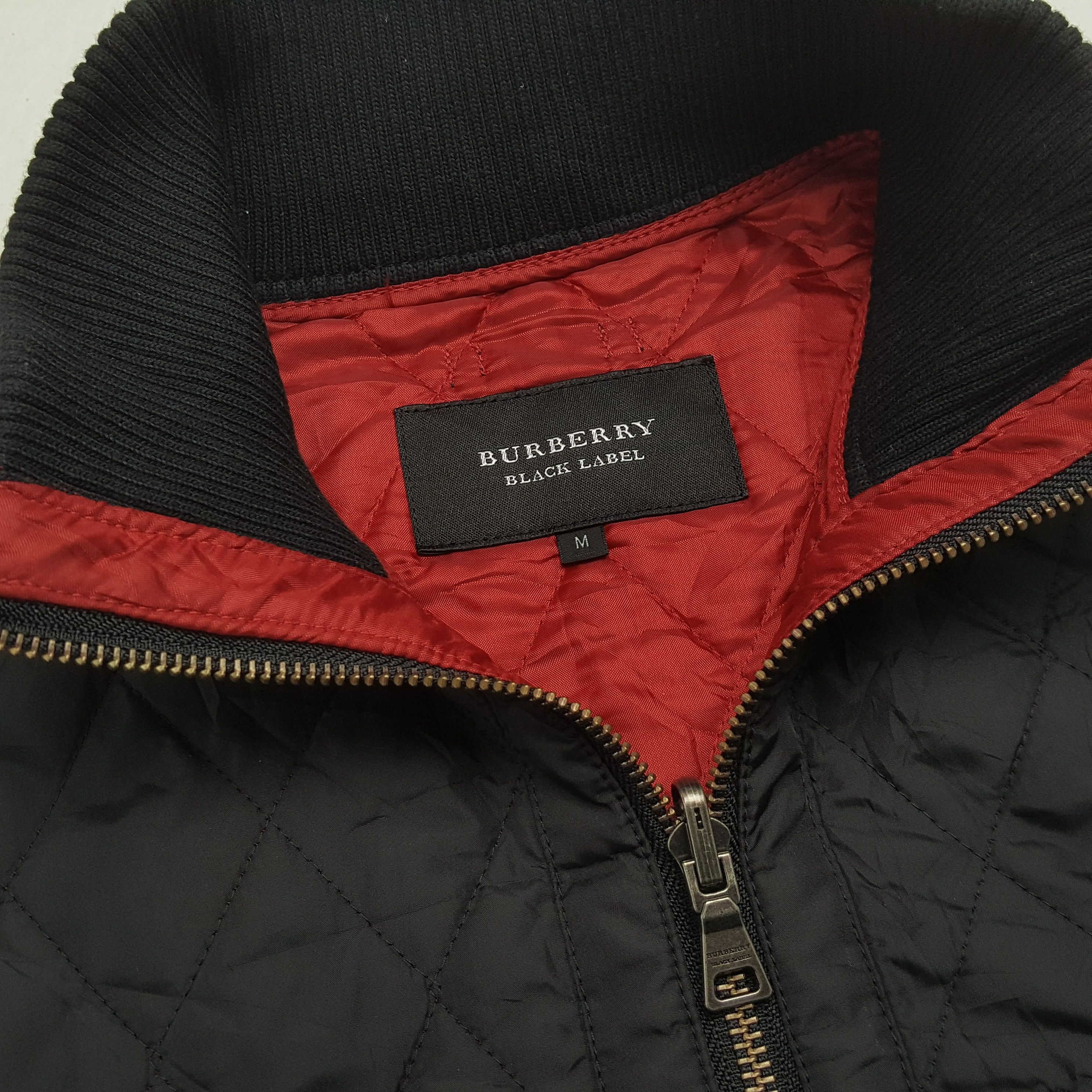 Burberry × Vintage BURBERRY BLACK LABEL Custom Art Jacket Size US XS / EU 42 / 0 - 9 Thumbnail