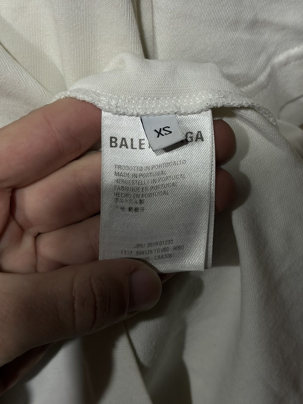 Balenciaga balenciaga paris tee Size US M / EU 48-50 / 2 - 3 Thumbnail