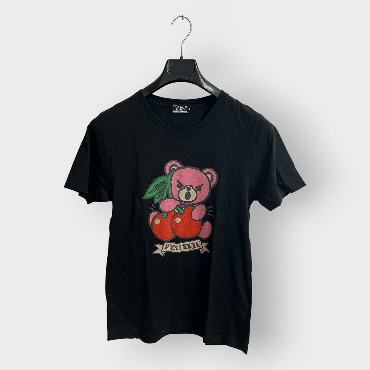 HYSTERIC GLAMOUR くまTシャツ ブラック Hysteric Glamour Hysteric Glamour Bear Print T-Shirt | Grailed