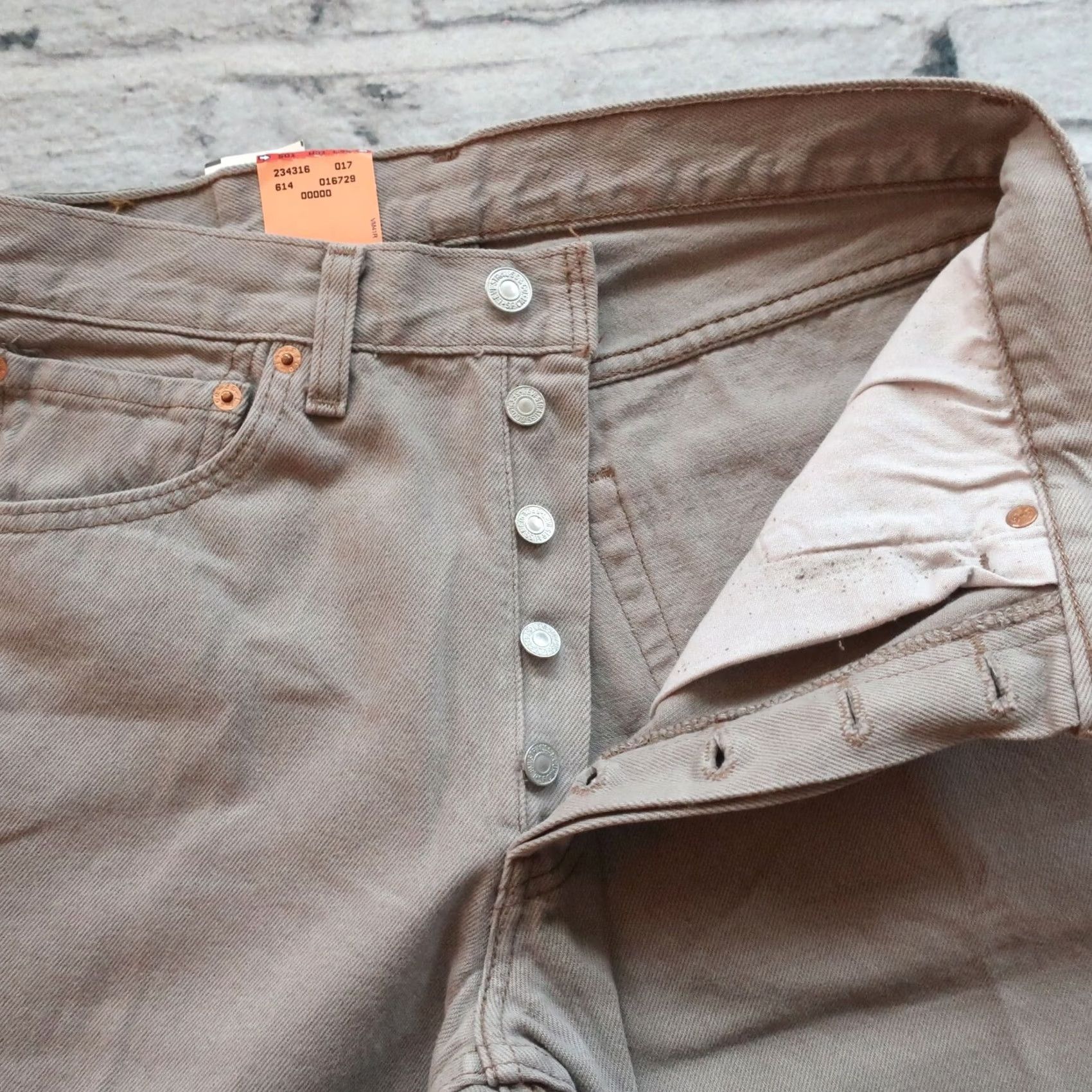 Levi's VINTAGE Levi's 501 Denim Jeans Men 30x35 Overdye Grey Jeans 80s 90s Size US 30 / EU 46 - 7 Thumbnail
