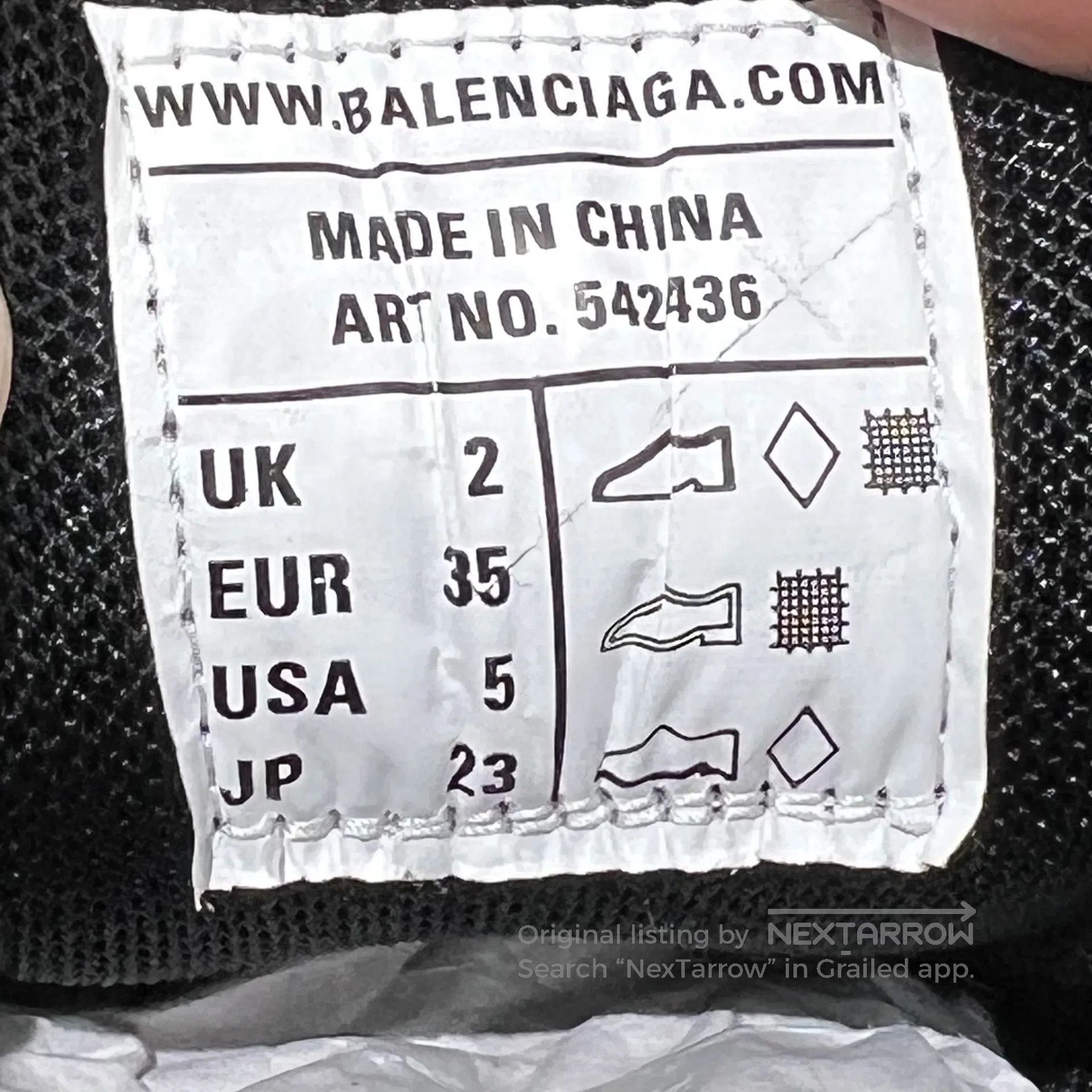 Balenciaga Balenciaga Track black Shoes Size US 4.5 / IT 34.5 - 8 Thumbnail