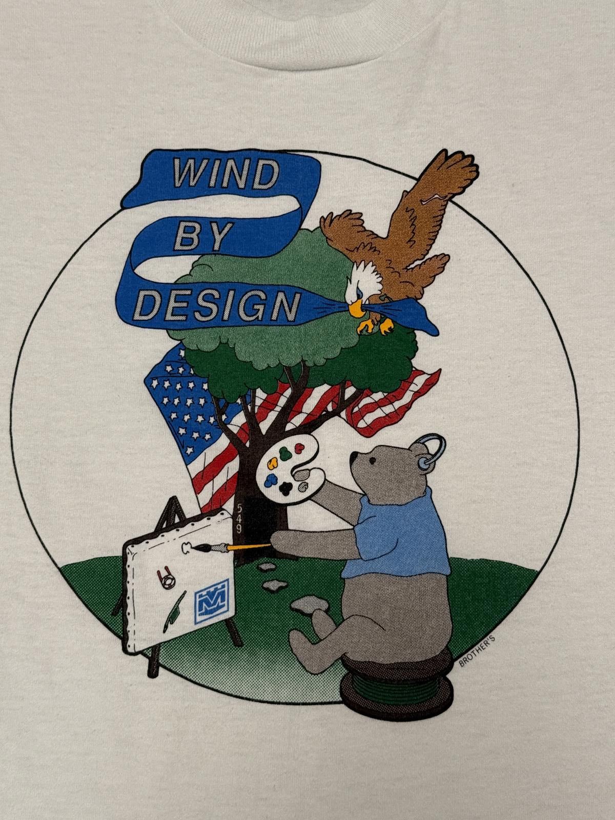 Other VTG Renewable Wind T-shirt Wind By Design Iowa 549 Tee - L Size US L / EU 52-54 / 3 - 3 Thumbnail