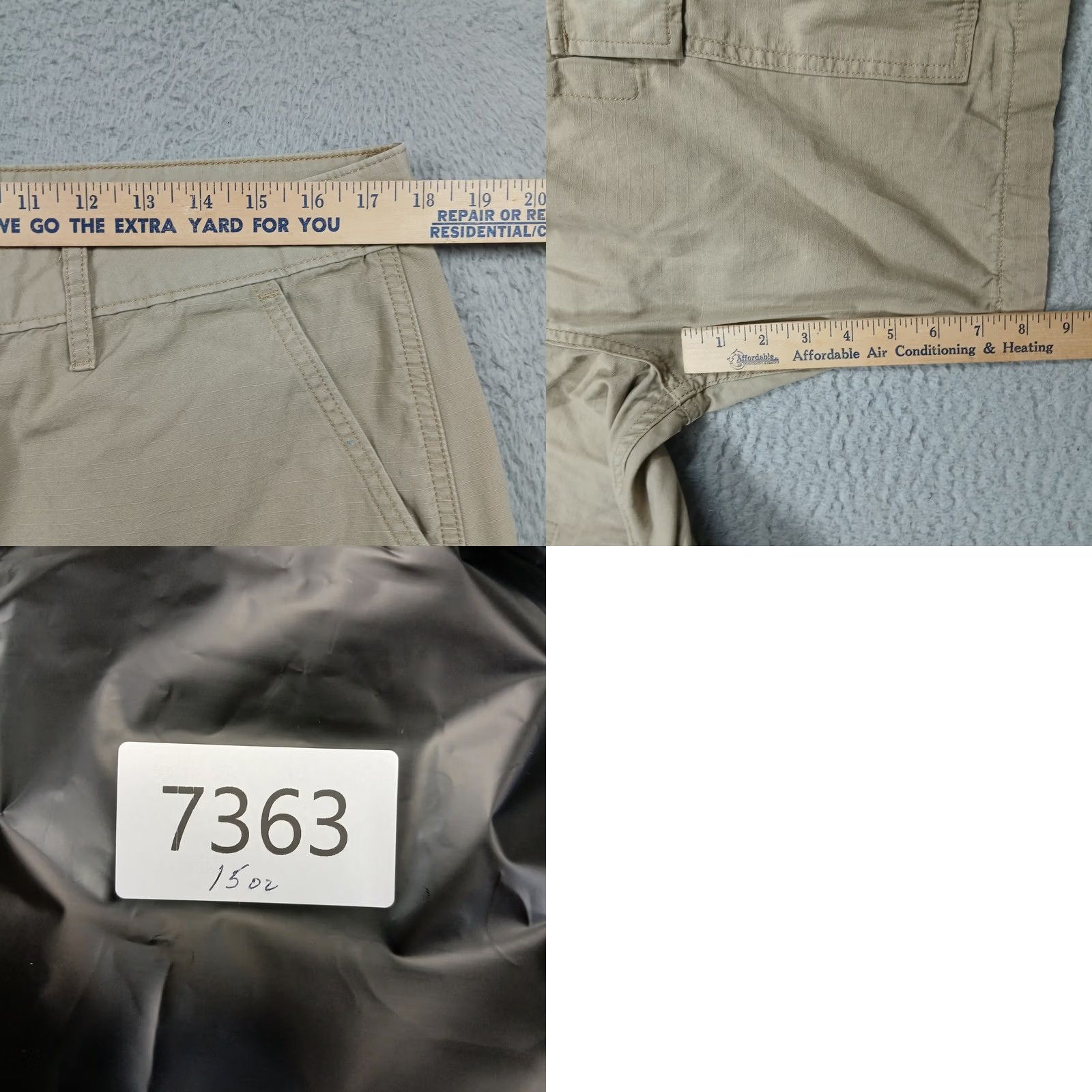 Levi's Levi'S Shorts Mens 34 Beige Cargo Tan Khaki Cotton Chino Utility Pockets Casual Size US 34 / EU 50 - 8 Thumbnail