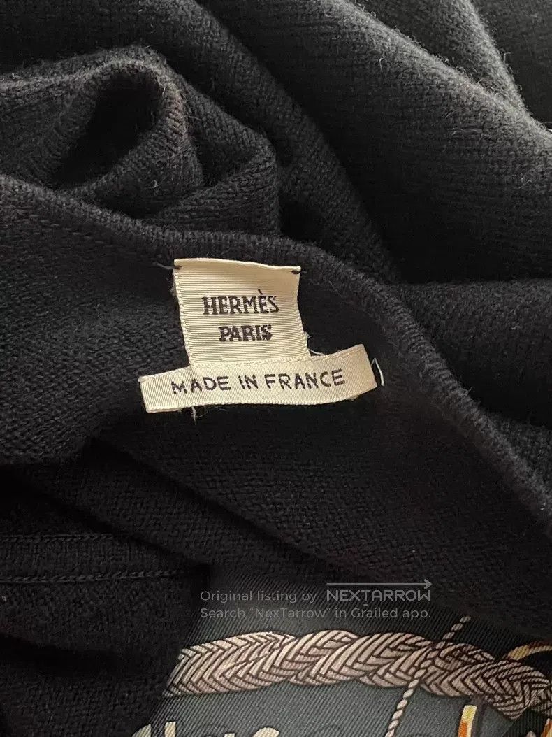 Hermes Hermes Silk and knit sleeveless top Size XS / US 0-2 / IT 36-38 - 4 Thumbnail