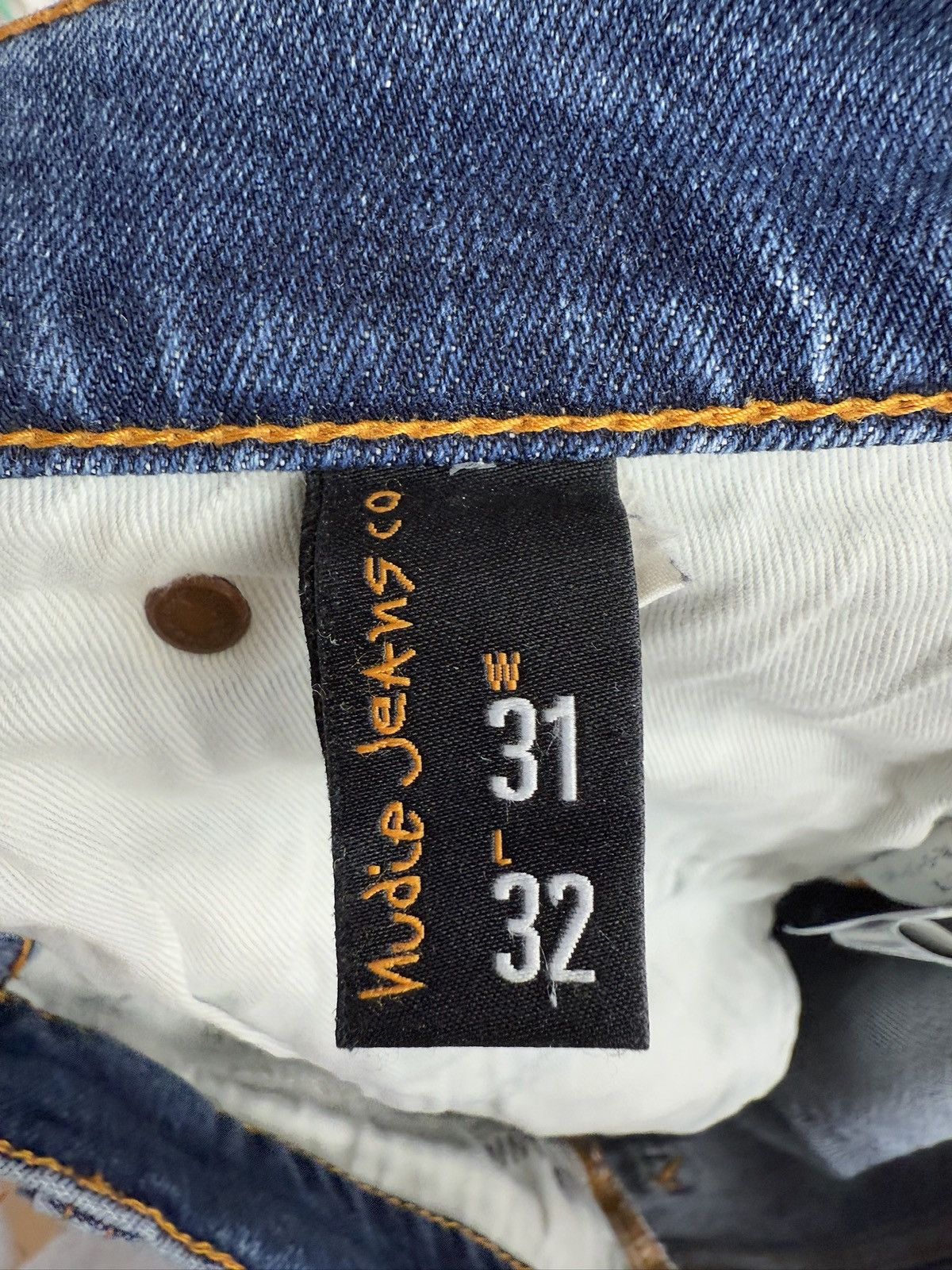 Designer × Nudie Jeans Nudie Jeans straight fit denim pants 31x32 designer casual Size US 31 - 8 Thumbnail