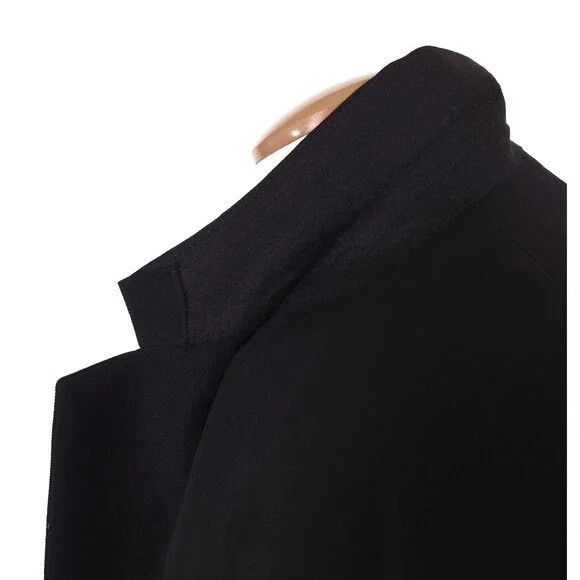 BOTTER Botter Wool Tricot Sleeve Blazer 50 40 M Mens Black Avant Size 40R - 9 Thumbnail