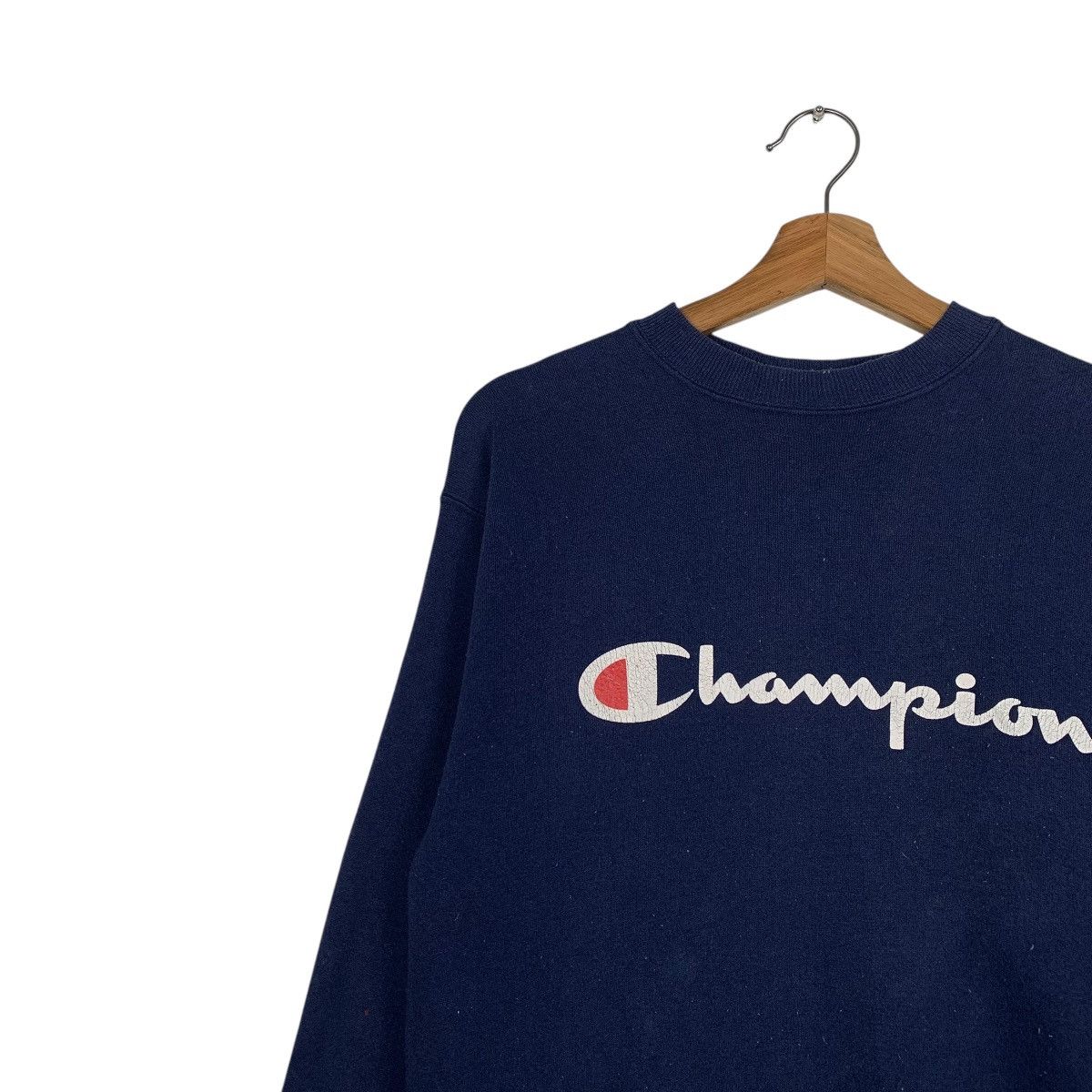Champion Vintage Made In USA Champion Big Logo Sweatshirt Size US S / EU 44-46 / 1 - 6 Thumbnail