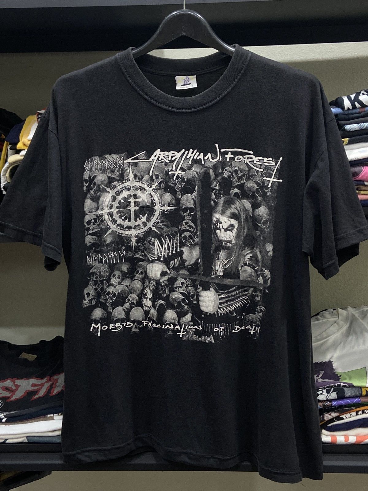 Band Tees × Vintage Vintage 2001s Carpathian Forest Band TOUR T-SHIRT Size US L / EU 52-54 / 3 - 1 Thumbnail