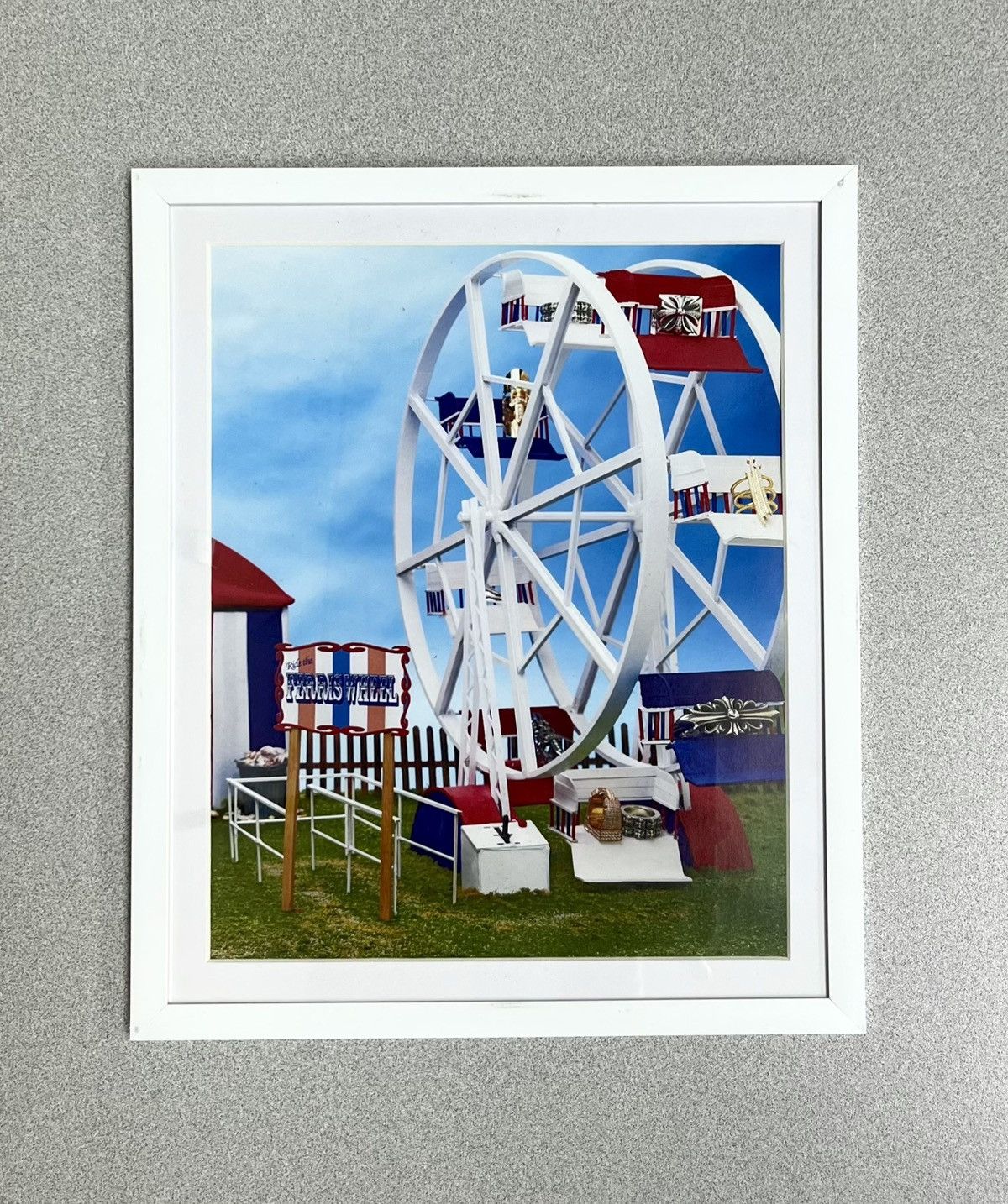 Chrome Hearts Chrome Hearts carnival ride Poster framed 11x14 Size ONE SIZE - 1 Thumbnail