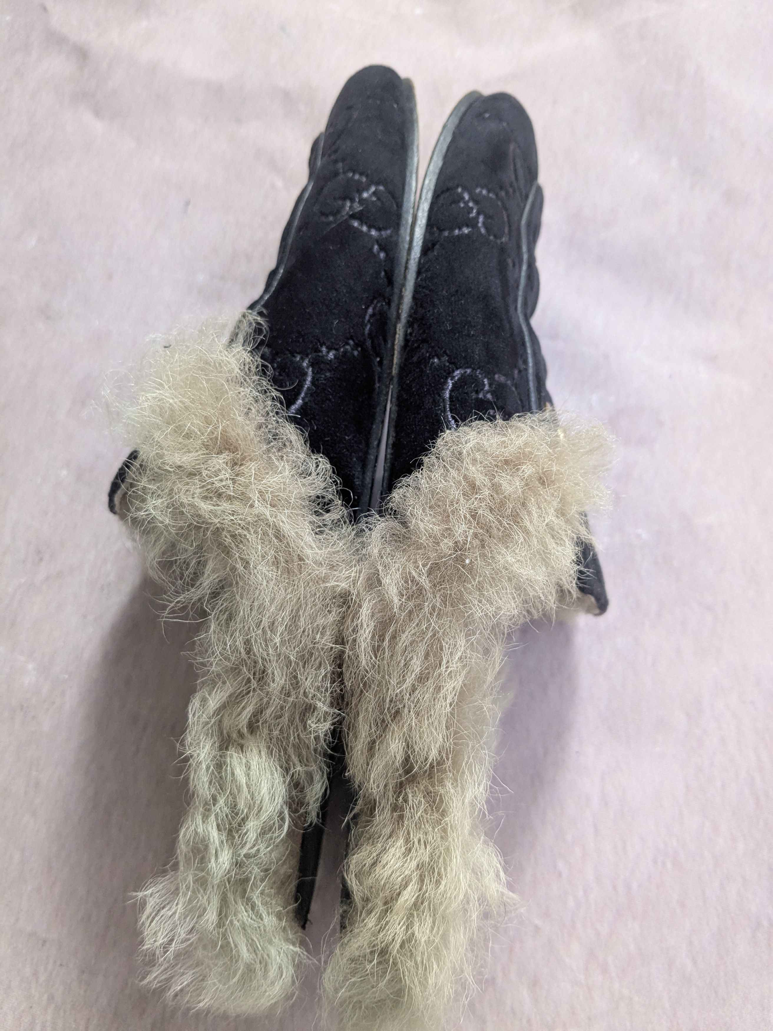 Gucci Gucci Princetown Horsebit Loafers Black Velvet 37 7 Logo Size US 7 / IT 37 - 7 Thumbnail