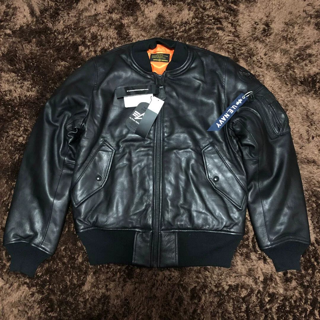 Supreme Supreme Collab Leather Jacket s Men Size US S / EU 44-46 / 1 - 1 Thumbnail