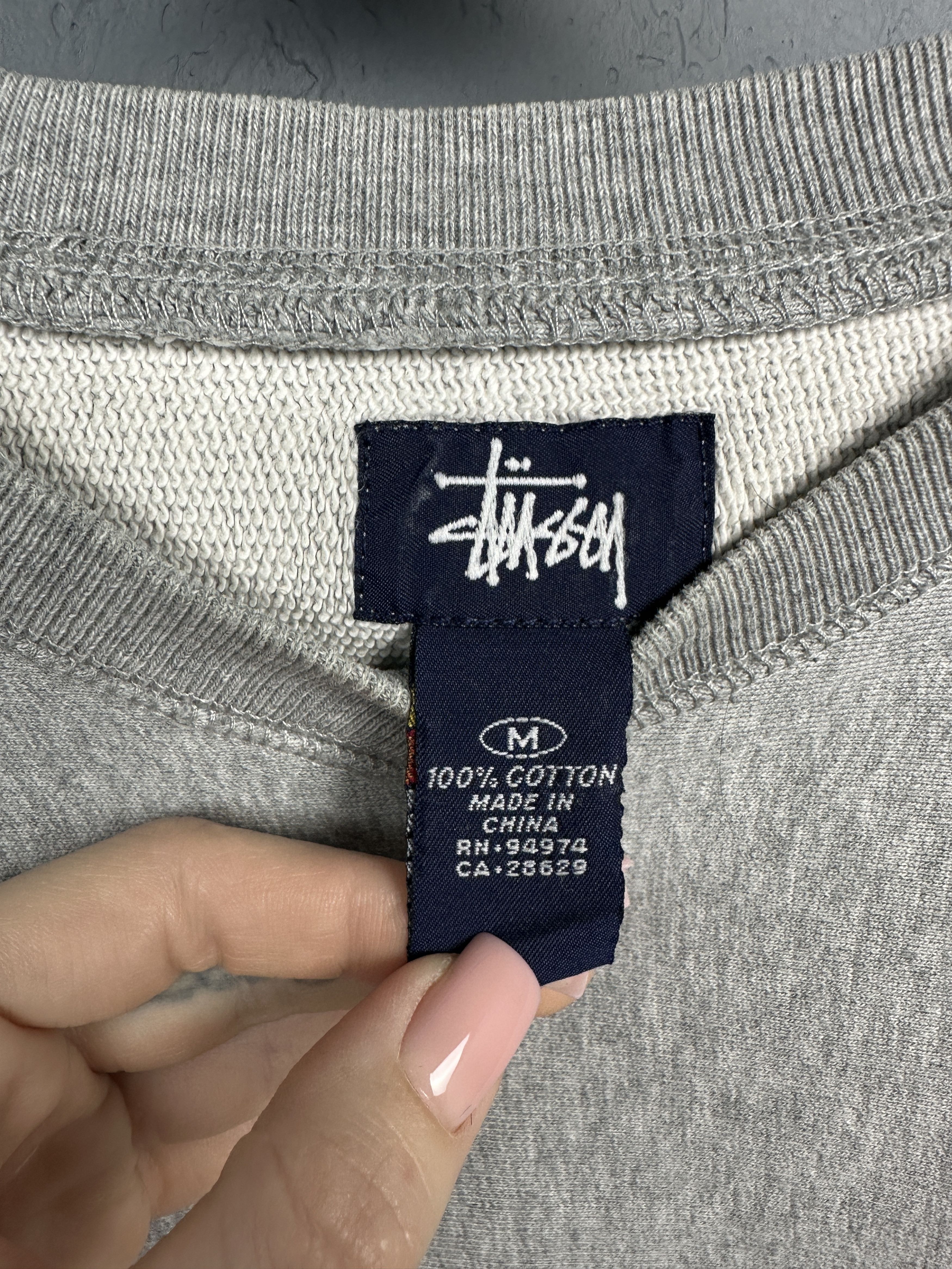 Stussy Stussy Vintage Mens Sweatshirt Size US M / EU 48-50 / 2 - 5 Thumbnail