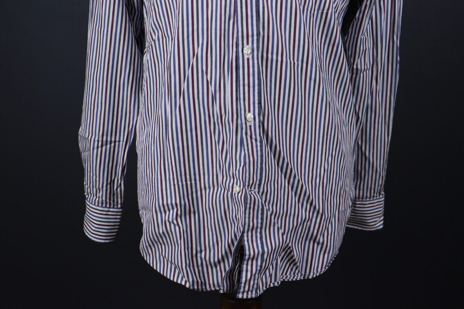 Paul & Shark Paul & Shark Yachting Blue Stripe Cotton Shirt Size 40 M - L Size US M / EU 48-50 / 2 - 3 Thumbnail