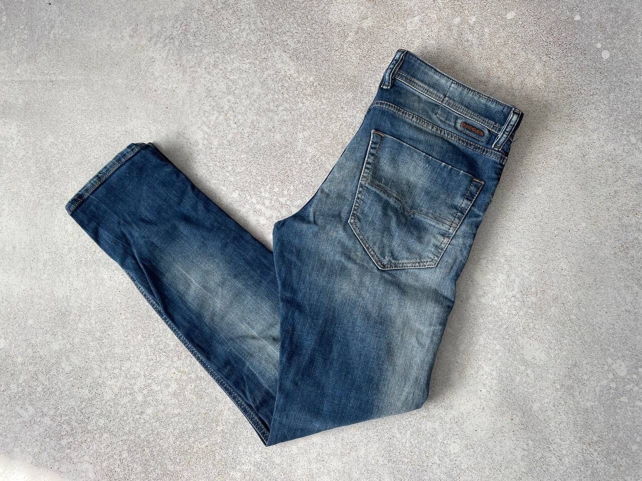 Diesel × Diesel Black Gold × Vintage Vintage Diesel Tepphar Blue Denim Pants Metal Logo Y2K Rare Size US 31 - 1 Thumbnail