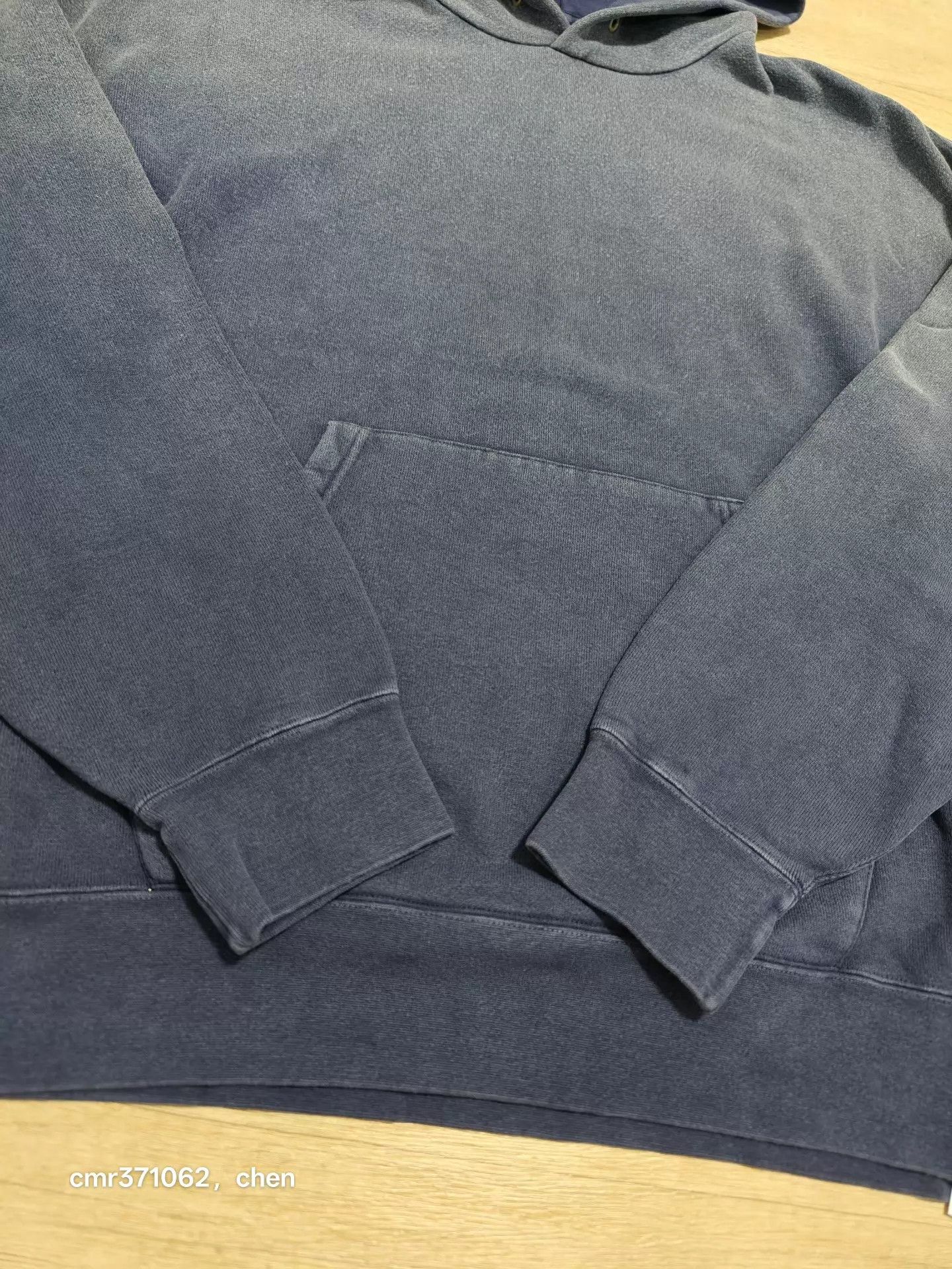 Visvim visvim 25 ICT Jumbo SB P.O Crash Hoodie Navy Sz 3 Size US XL / EU 56 / 4 - 2 Thumbnail