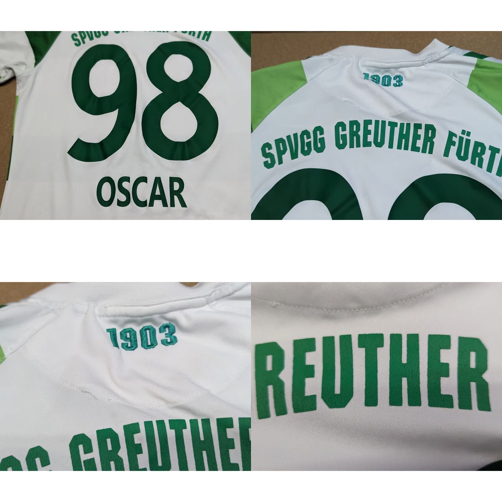 Hummel Hummel Greuther Furth 2015-2016 Jersey Mens Size S SPVGG Football Adult Shirt Short Sleeve Multicolor Polyester Moisture Wicking Athletic Jersey Mens Size US S / EU 44-46 / 1 - 9 Thumbnail