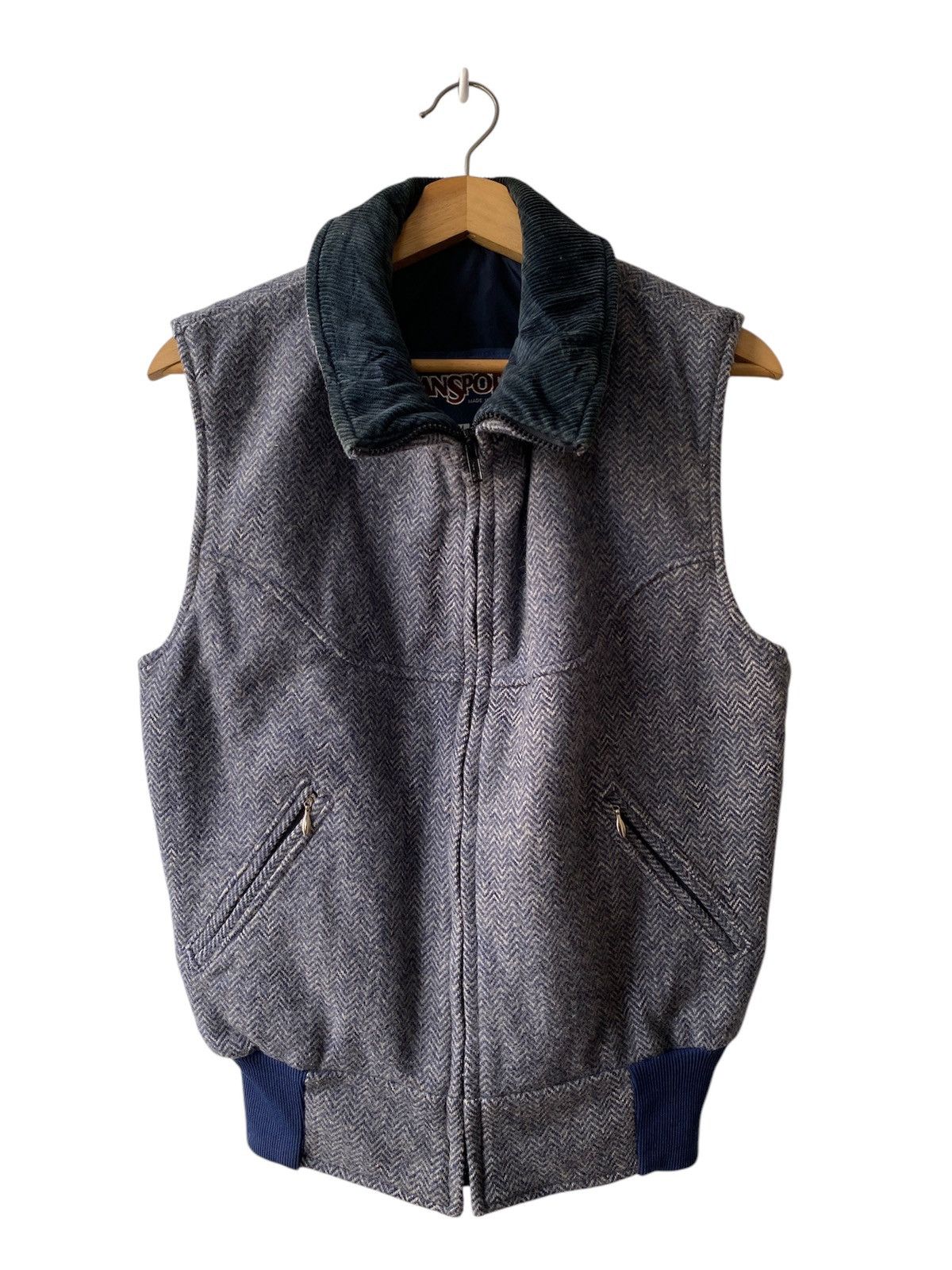 Jansport Vintage 90’s Jansport Wool Zipper Vest Size US M / EU 48-50 / 2 - 1 Thumbnail