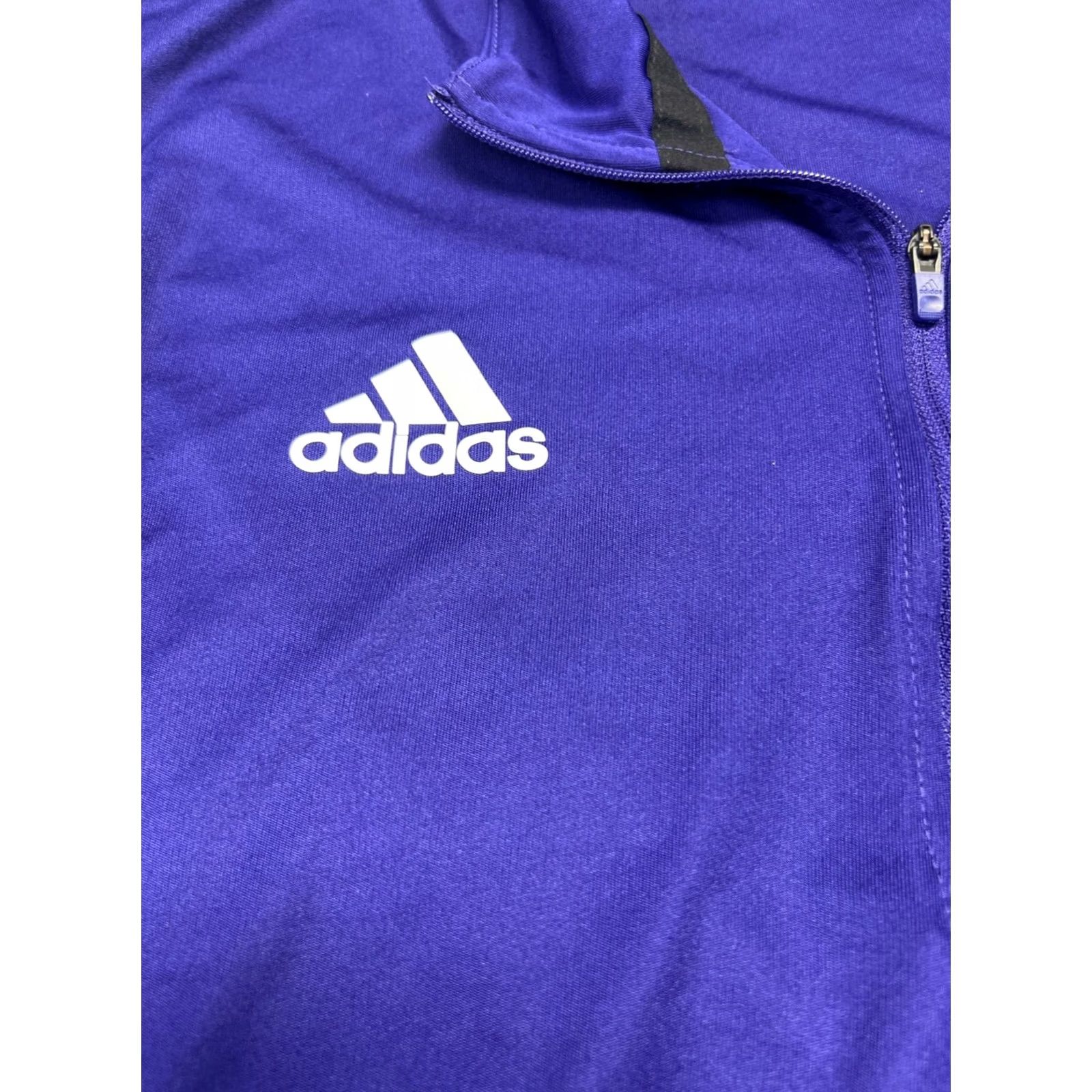 Adidas Adidas AEROREADY Pullover Zip Men's M Blue Athletic Training Shirt Size US M / EU 48-50 / 2 - 7 Thumbnail
