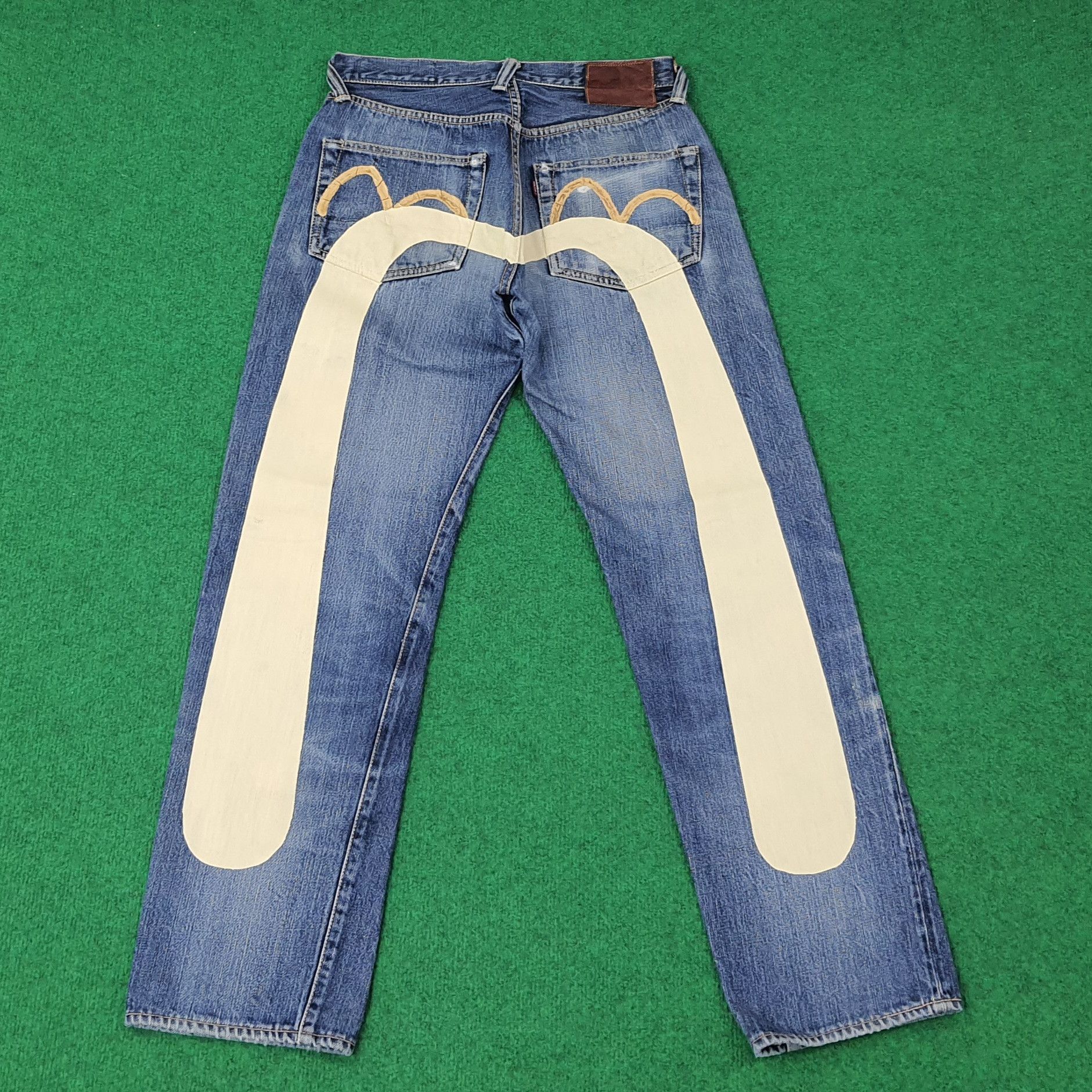 Evisu Vintage Evisu Japan Selvedge Custom Daicock Jeans C265N32 Size US 27 - 1 Thumbnail