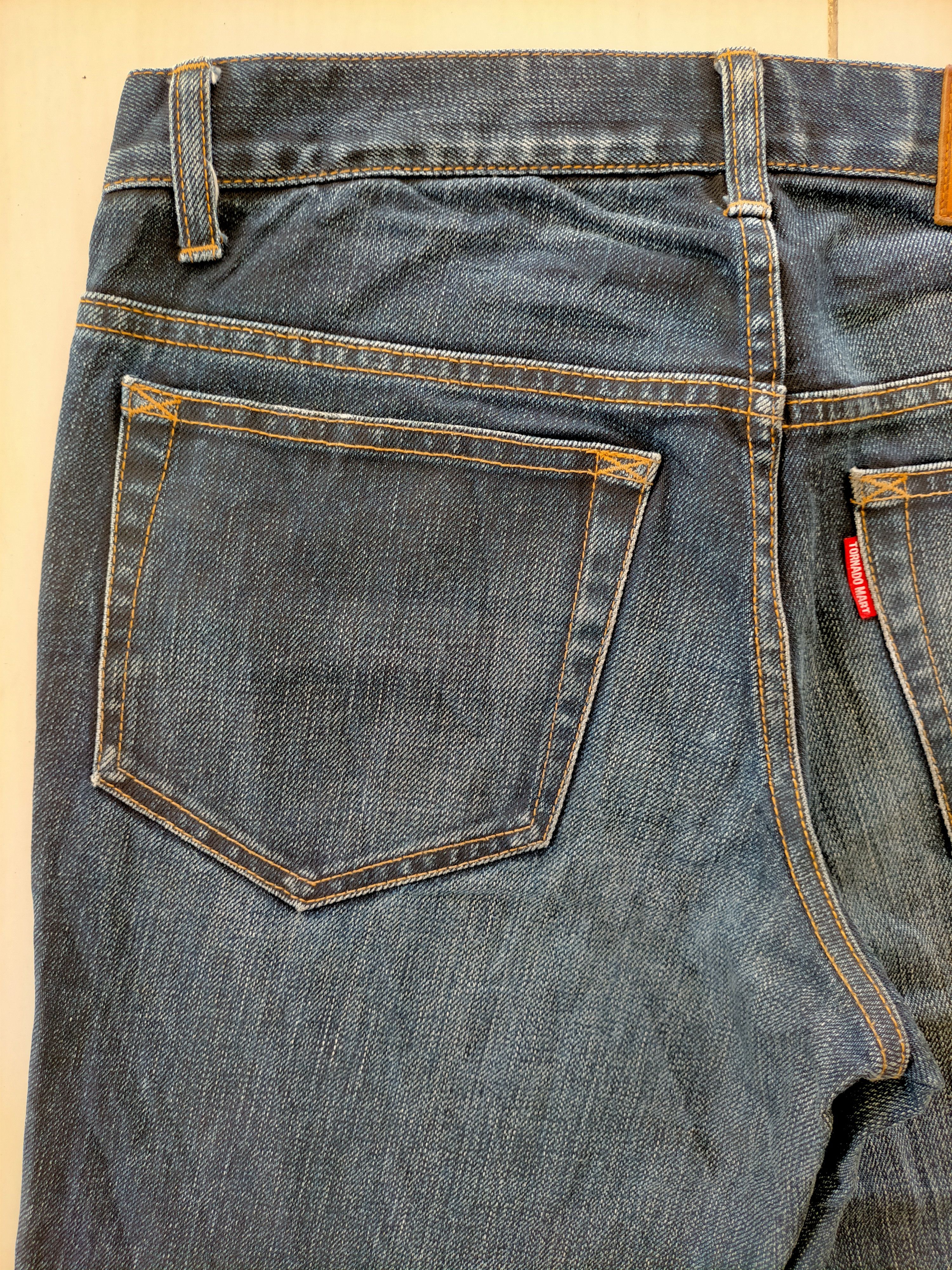 Tornado Mart Tornado Mart Japan Flare Jeans Boot cut Denim Size US 30 / EU 46 - 14 Thumbnail