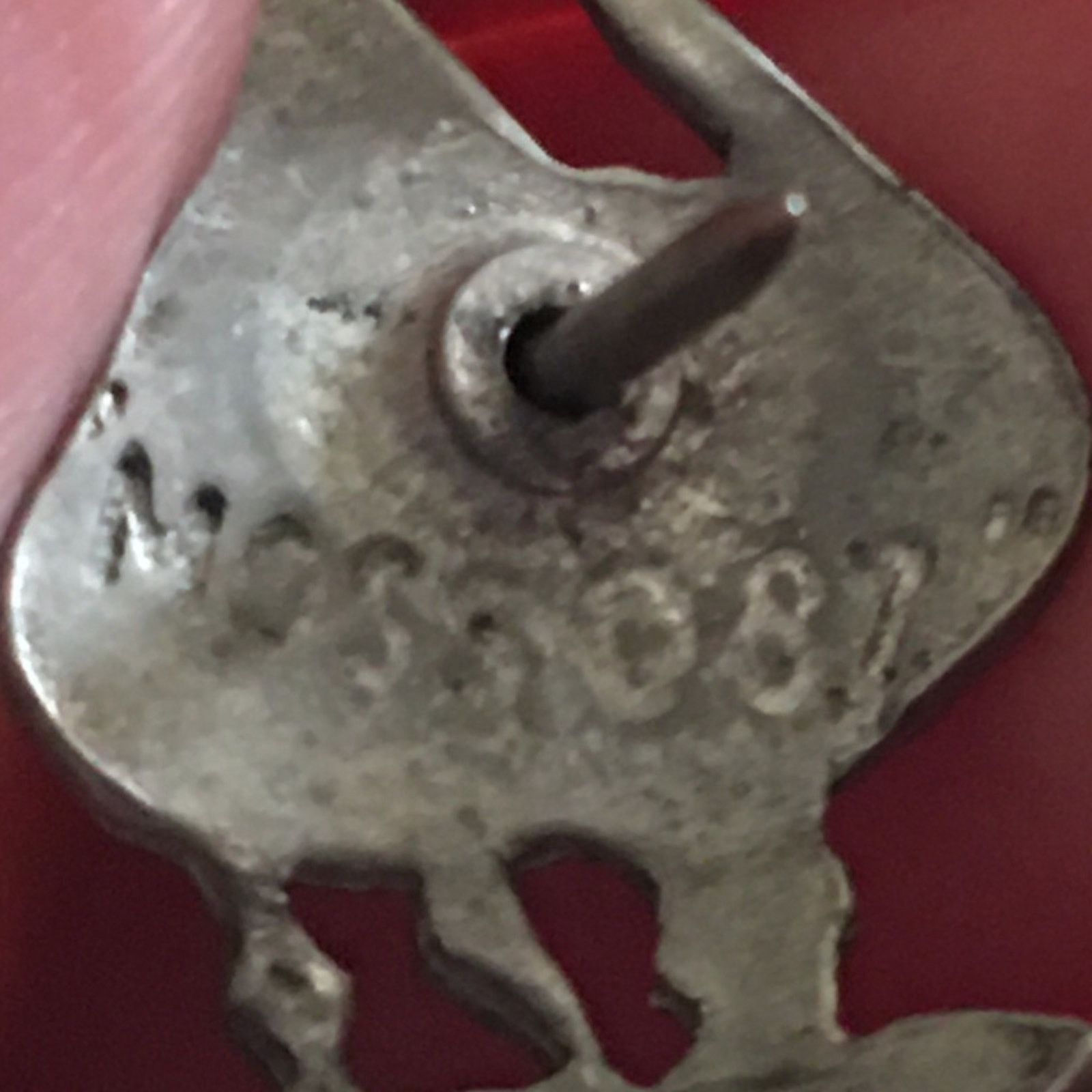 Vintage P Buckley Moss Society Charter Member Pewter pin Size ONE SIZE - 8 Thumbnail