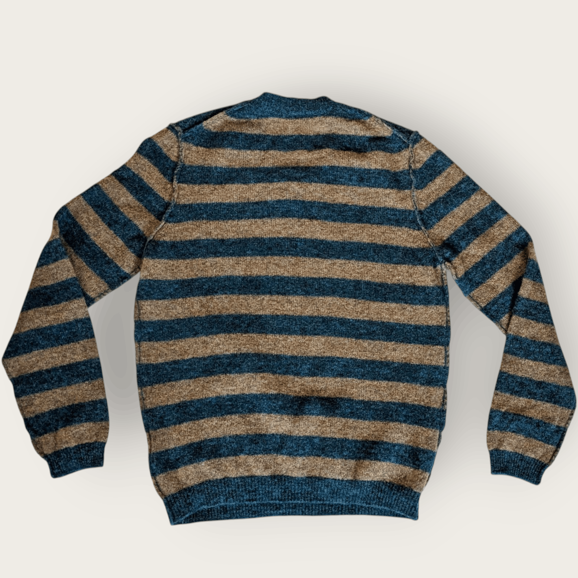 Hugo Boss Hugo Boss Wool Sweater Striped V-Neck Made in Italy Size L Size US L / EU 52-54 / 3 - 16 Thumbnail