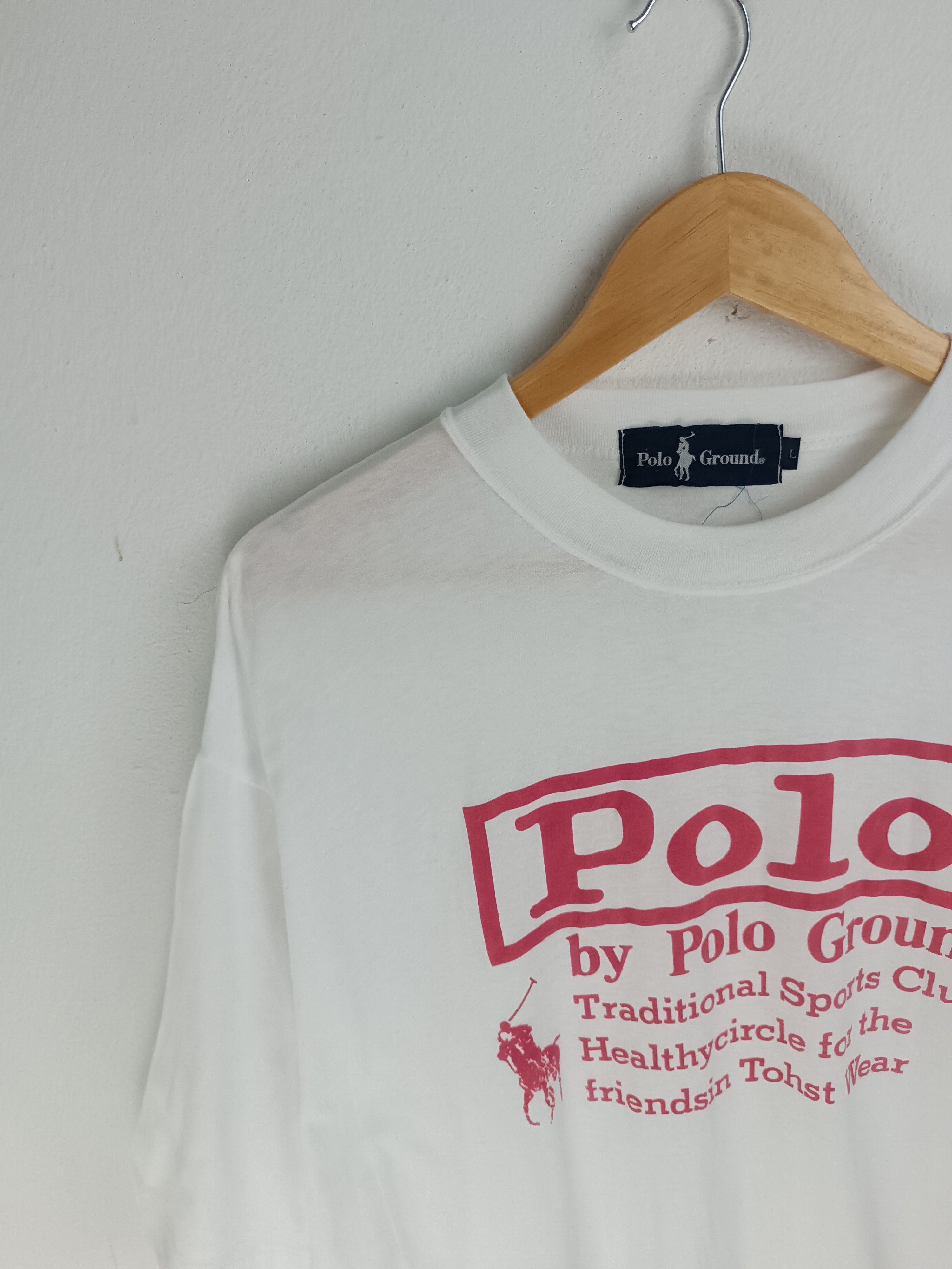 Other VINTAGE 90'S POLO GROUND SUPER SOFT TEE VERY RARE Size US L / EU 52-54 / 3 - 5 Thumbnail