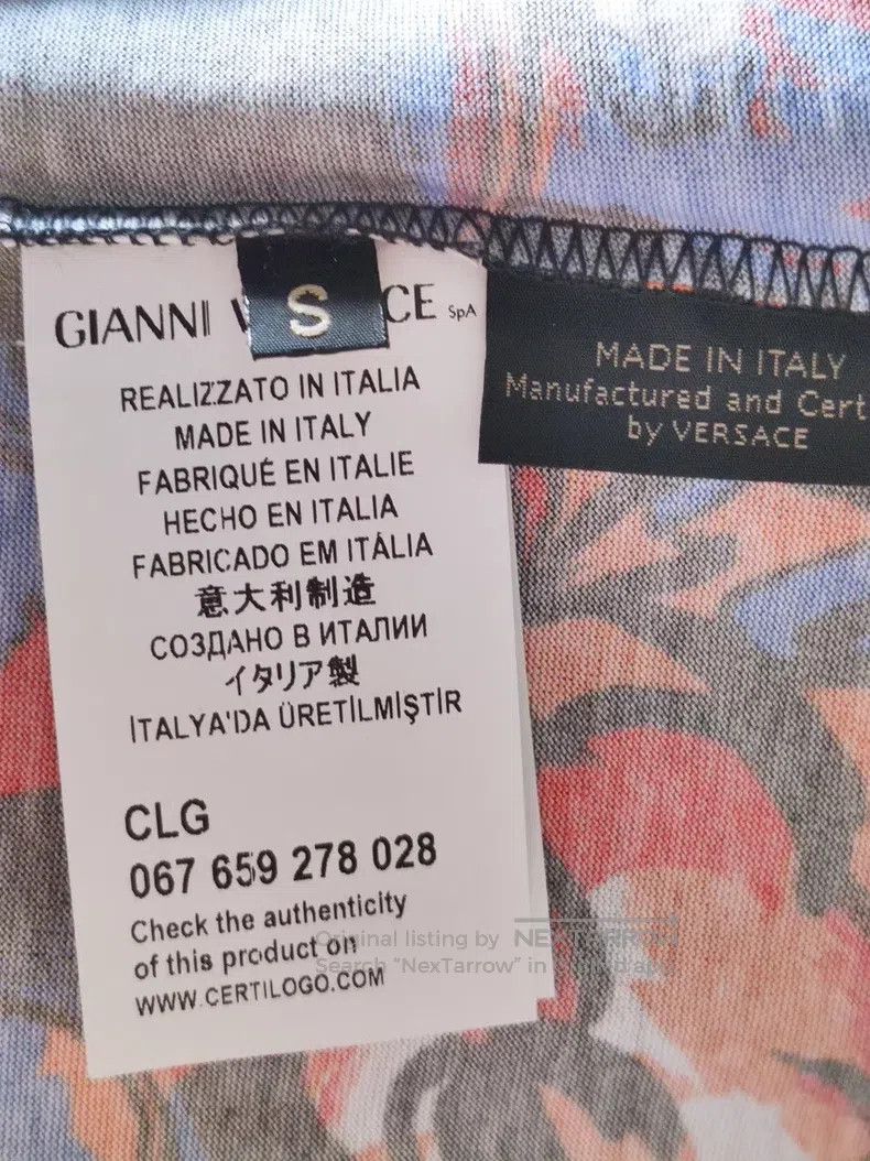 Versace Versace Men's short-sleeved T-shirt Size US S / EU 44-46 / 1 - 6 Thumbnail
