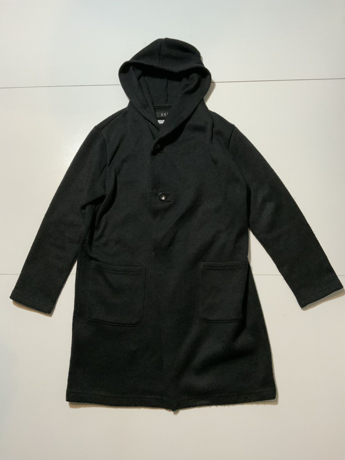 Designer × Japanese Brand GGD Made In Japan Shibuya Tokyo Hooded Knit Cardigan Sweater Size US M / EU 48-50 / 2 - 1 Thumbnail