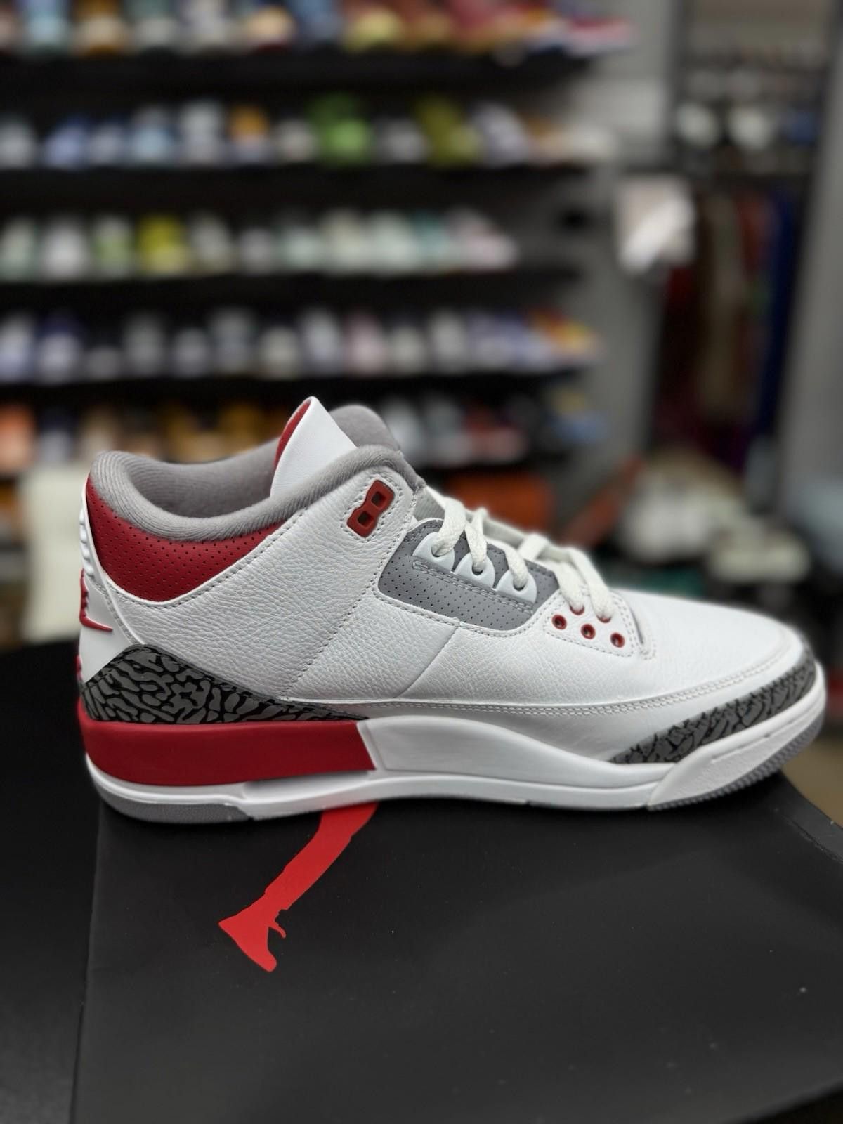 Nike Size 10.5 - Nike Air Jordan 3 Fire Red 2022 DN3707-160 OG Size US 10.5 / EU 43-44 - 5 Thumbnail
