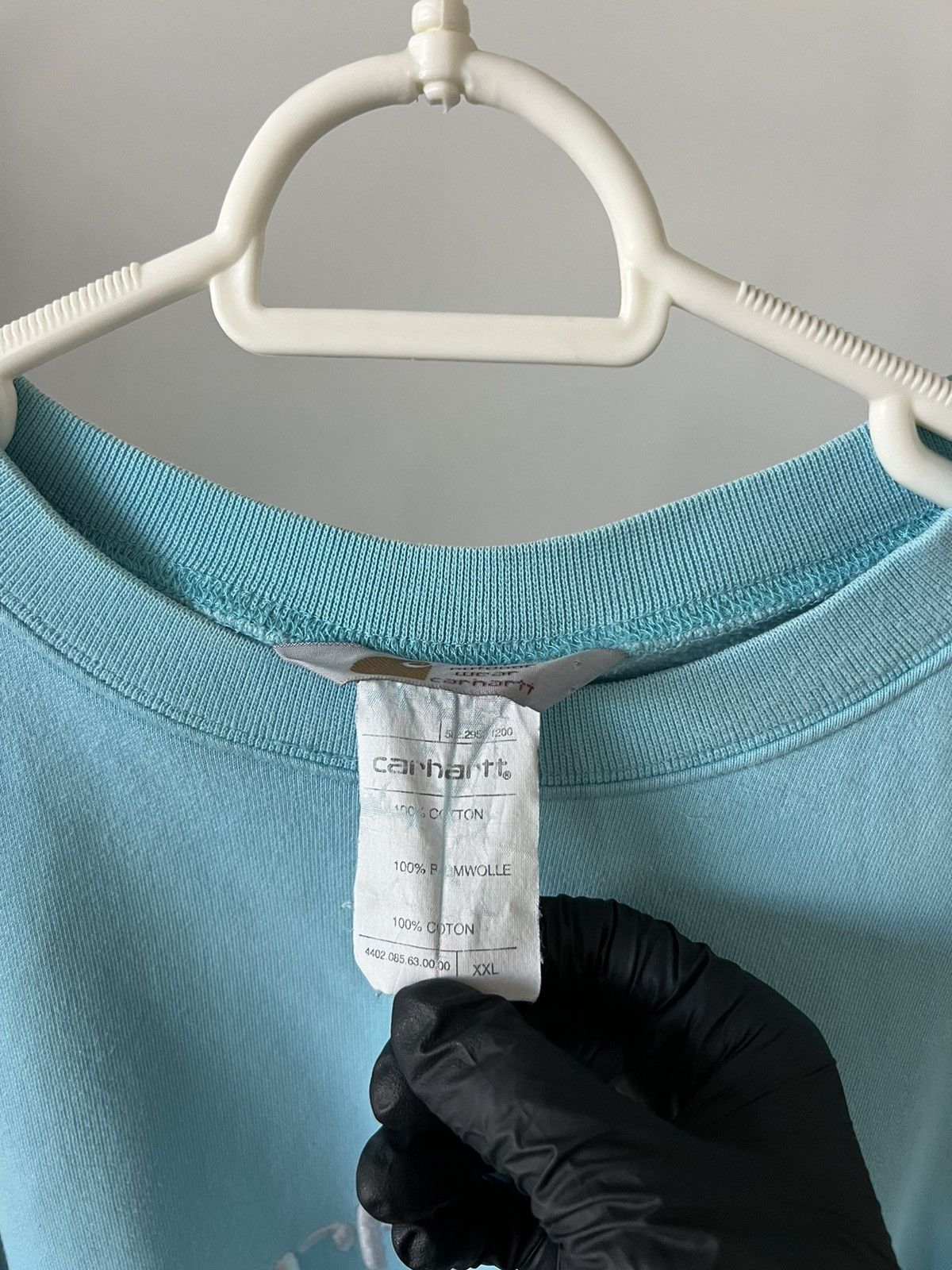 Carhartt Vintage CARHARTT Y2K Drill Streetwear Sweatshirt Size US XXL / EU 58 / 5 - 7 Thumbnail