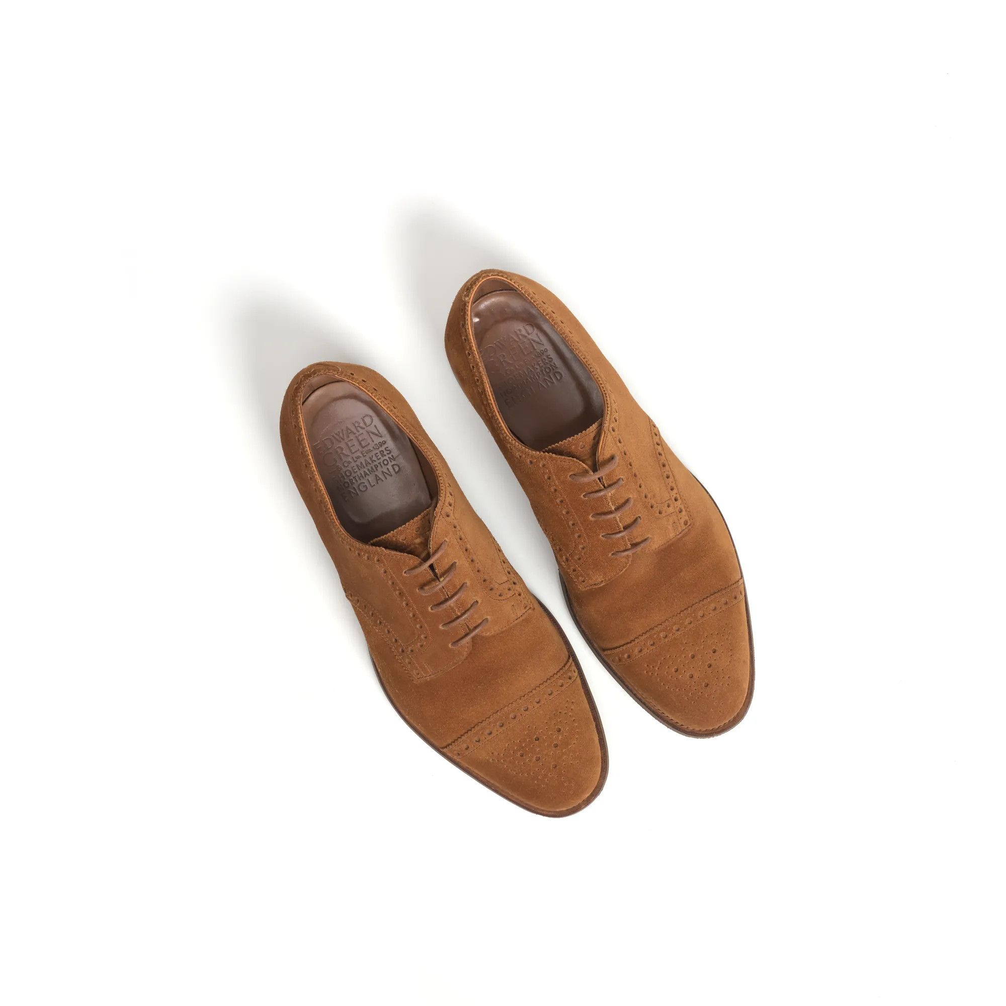 Edward Green EDWARD GREEN Cardiff suede derby (7.5 UK) Size US 8 / EU 41 - 6 Thumbnail