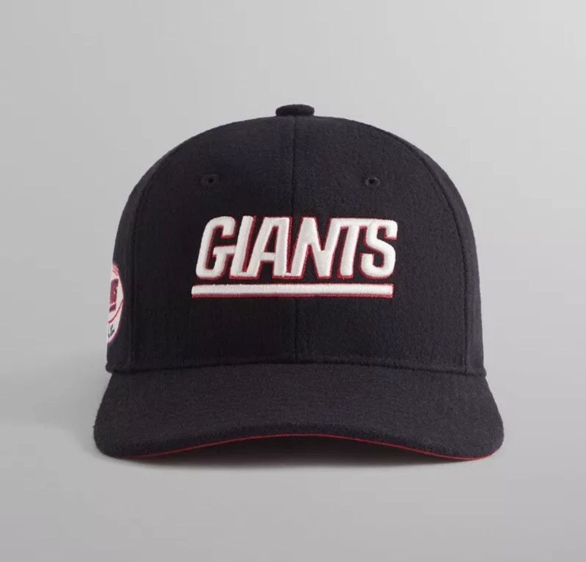 Kith Kith for the NFL Giants '47 Wool Fitted Cap Black Hat Medium Size ONE SIZE - 1 Thumbnail