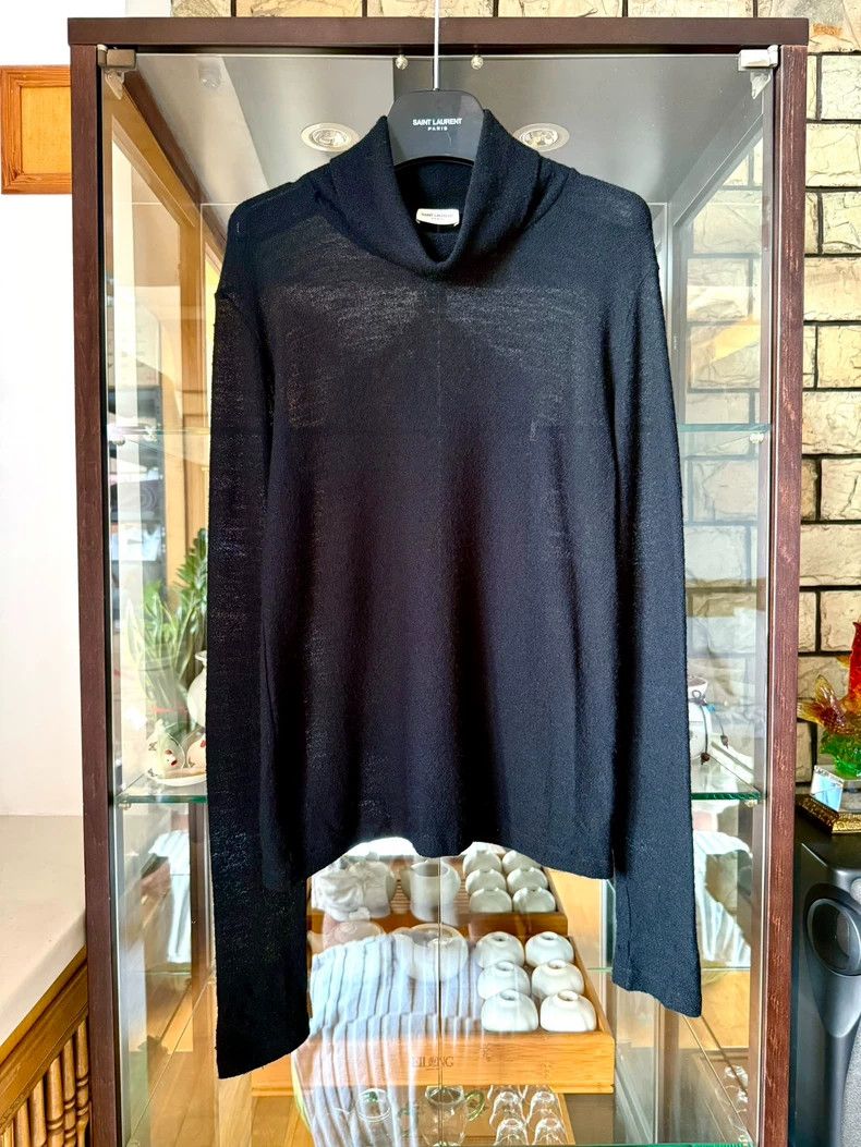 Saint Laurent Paris Saint laurent paris 22fw poster black logo seersucker turtl Size US M / EU 48-50 / 2 - 1 Thumbnail